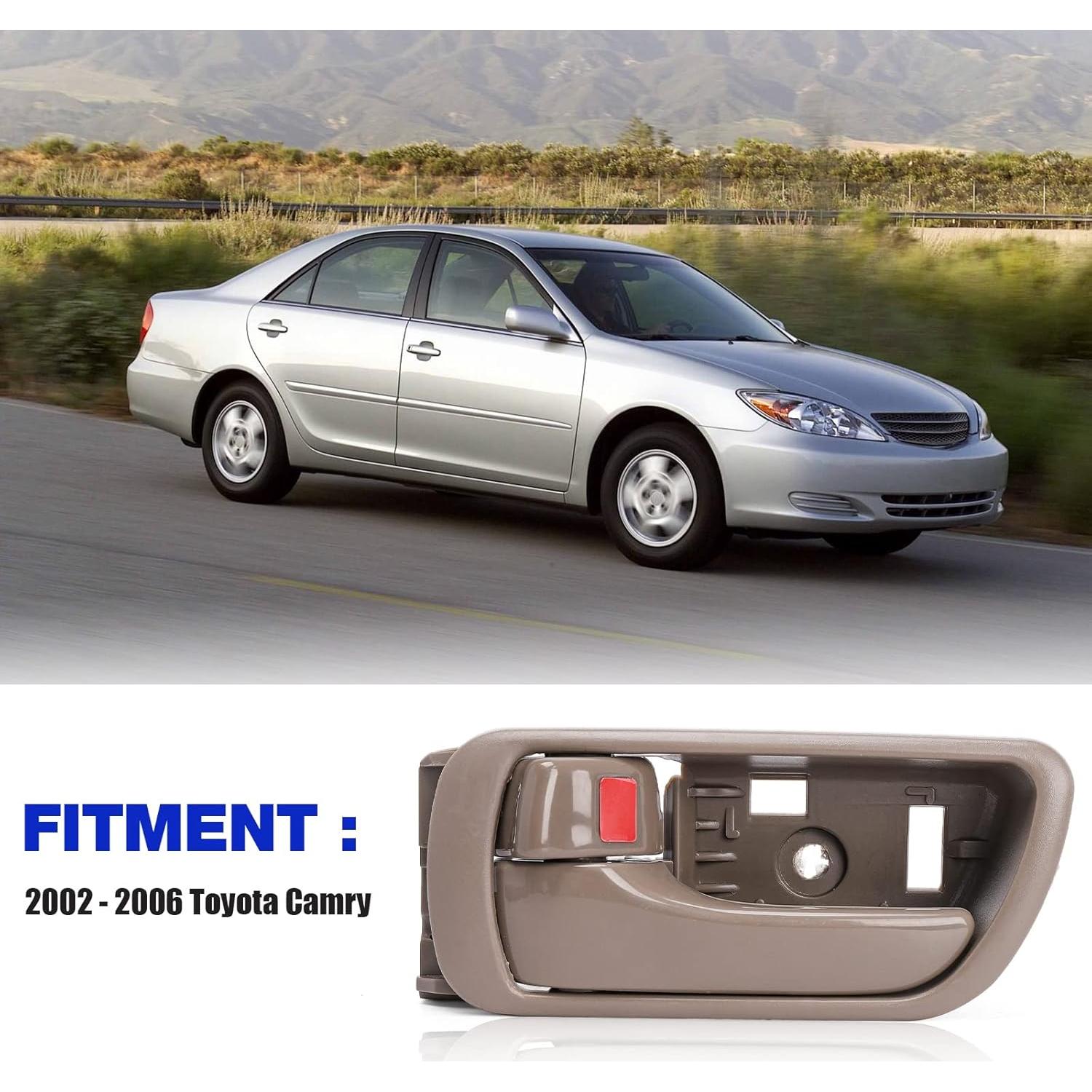 Manijas de Puerta Interior LCWRGS para Toyota Camry 2002-2006 - Beige