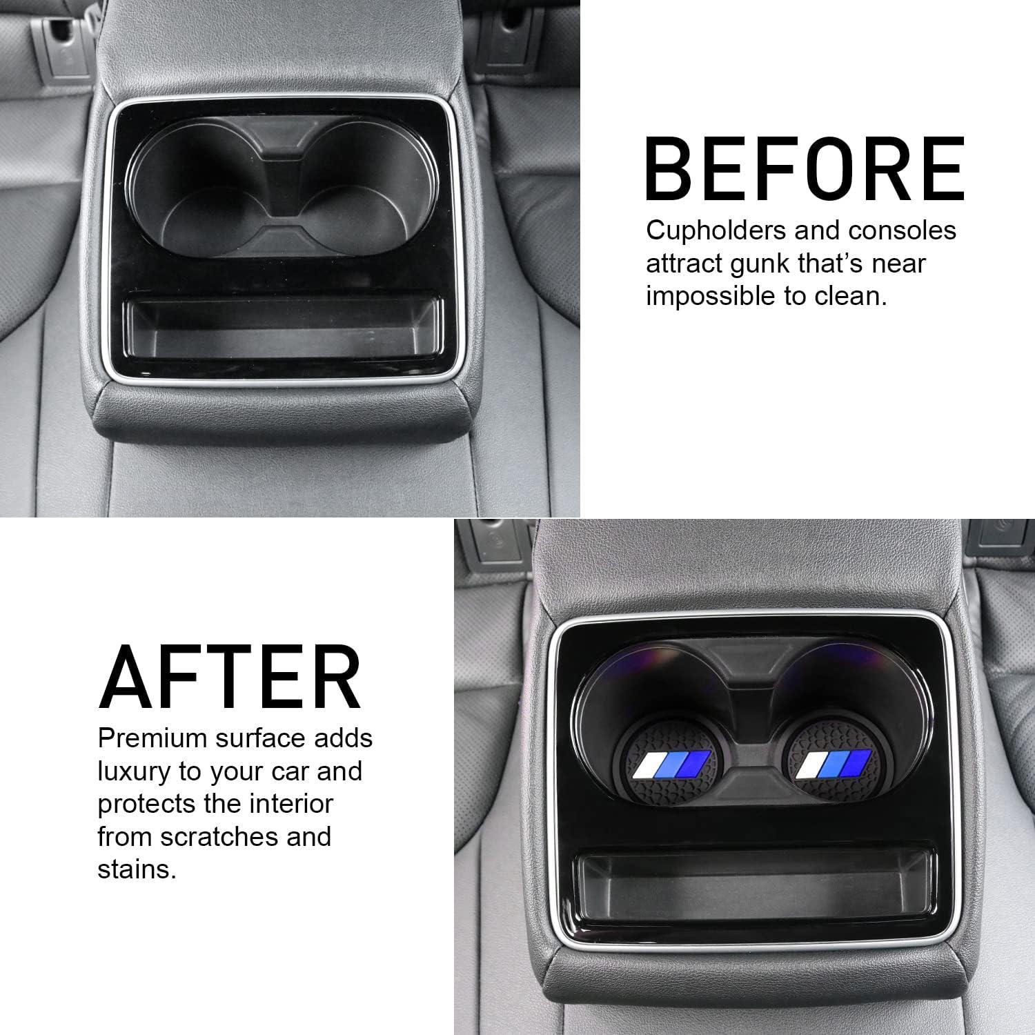 Portavasos Tri-Color MOCHENT para Toyota Tacoma 7 cm