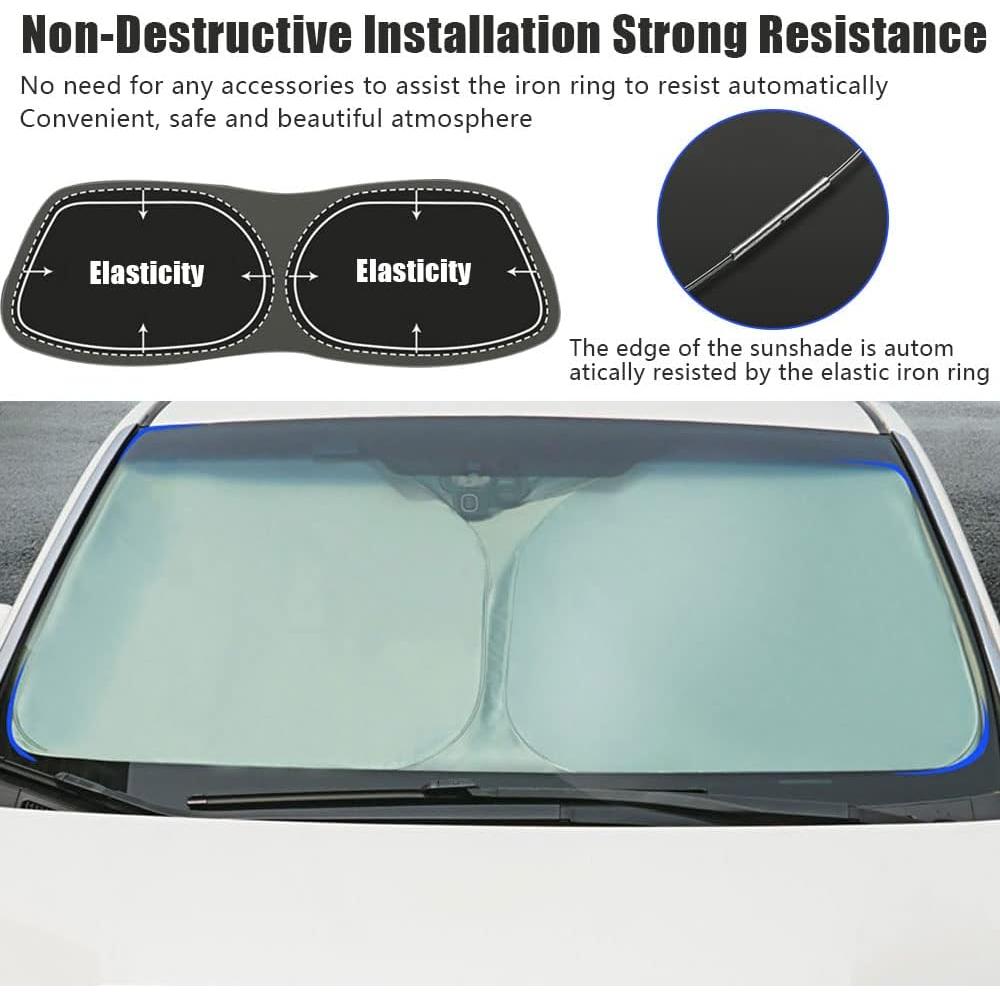 Protector Solar Parabrisas YOFAMO Toyota CHR 2018-2023 Plata