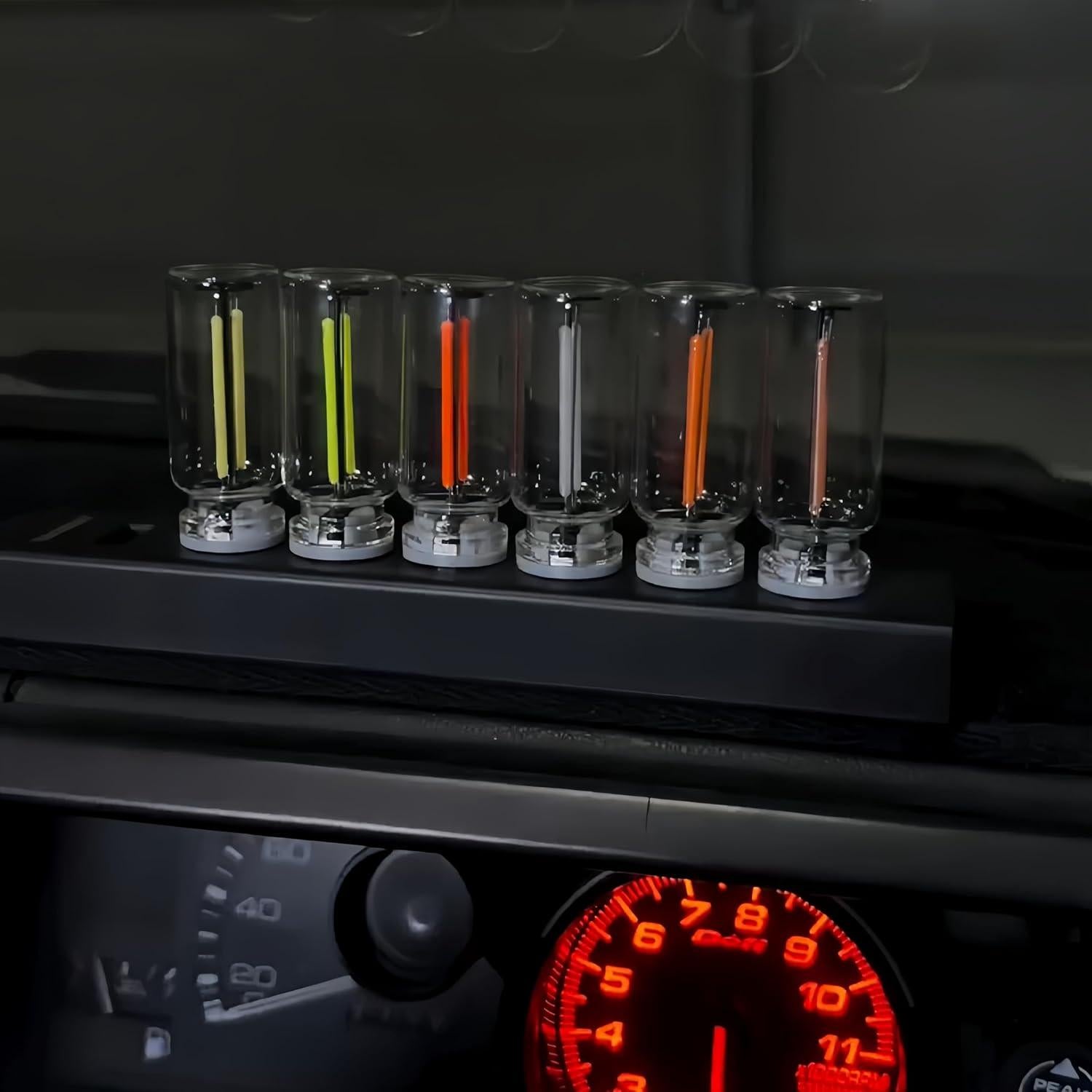 Lámpara LED USB para Coche Suxuangou Luz Amarilla