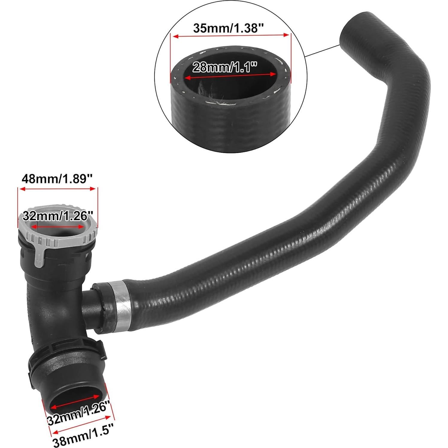 Manguera de Refrigerante X AUTOHAUX LR005564 para Land Rover