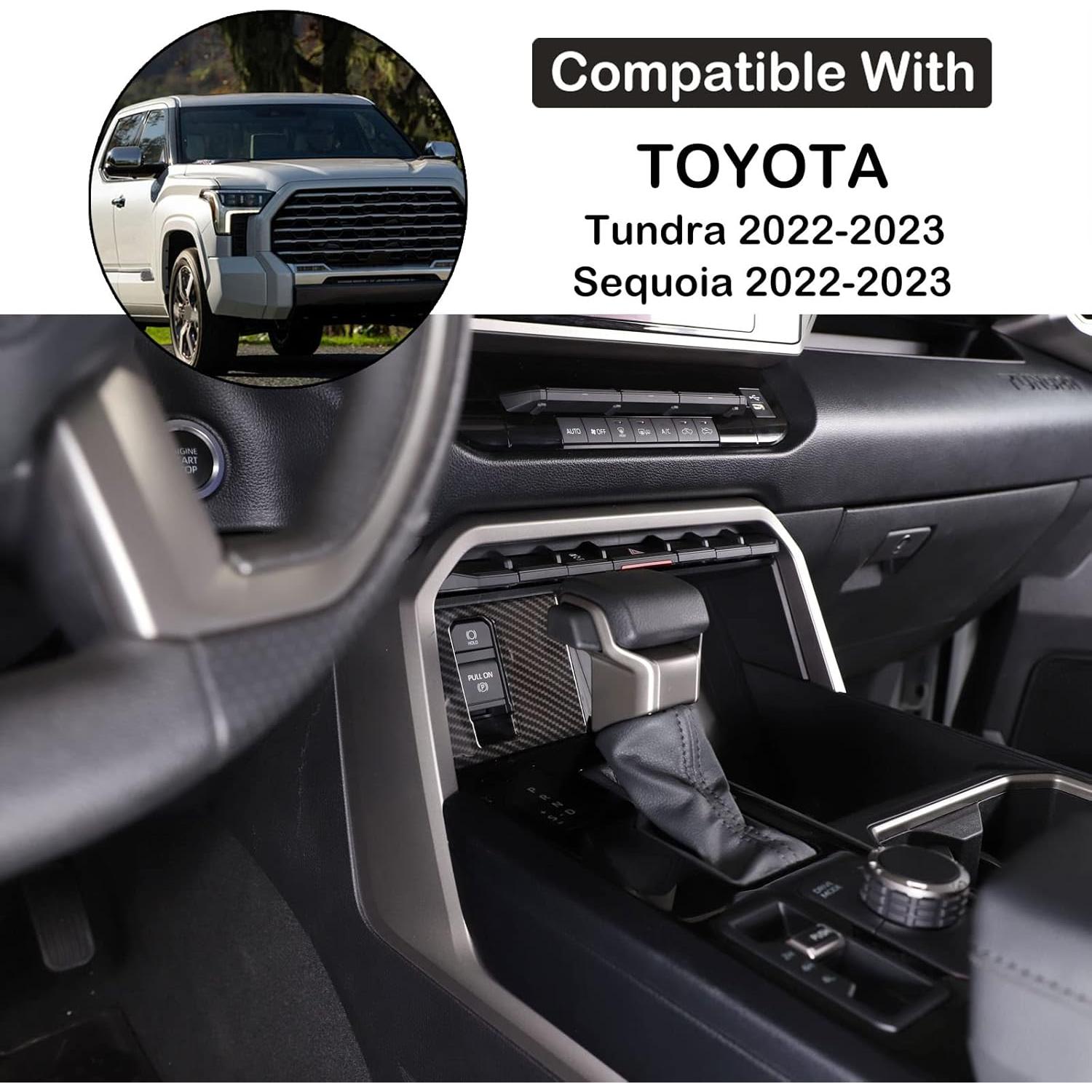 Cubierta Botón Freno Mano Electrónico Toyota Tundra Sequoia 2022-2024