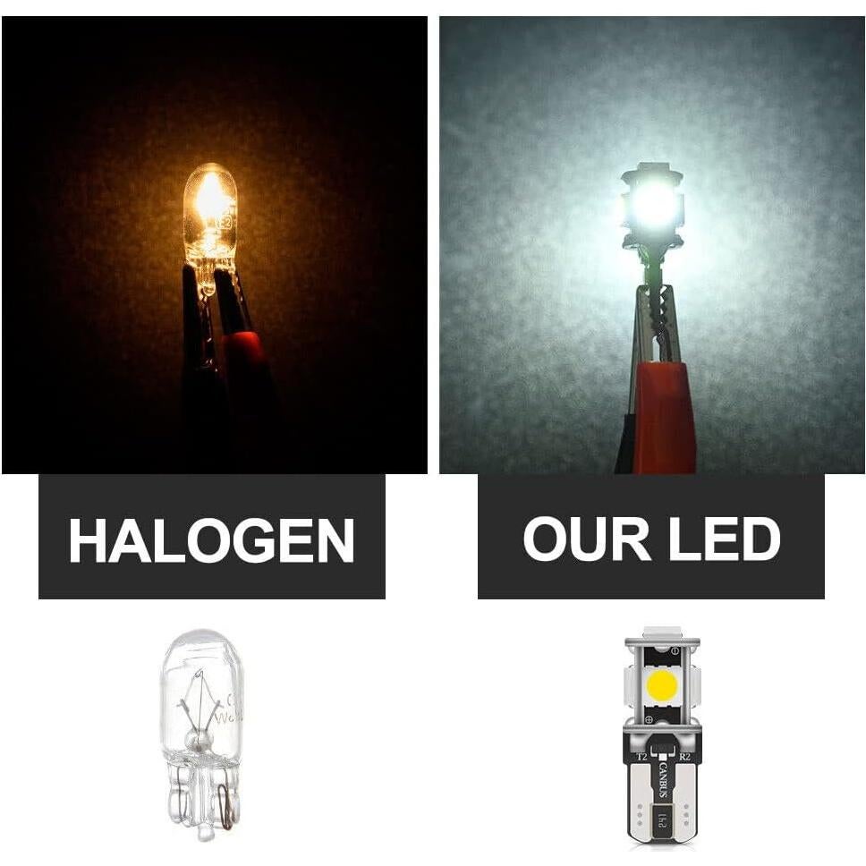 Kit 9 Bombillas LED Interior nsautolighting Toyota Highlander 2001-2007