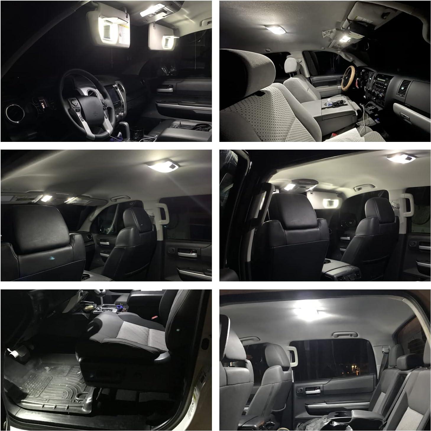 Kit 9 Bombillas LED Interior nsautolighting Toyota Highlander 2001-2007