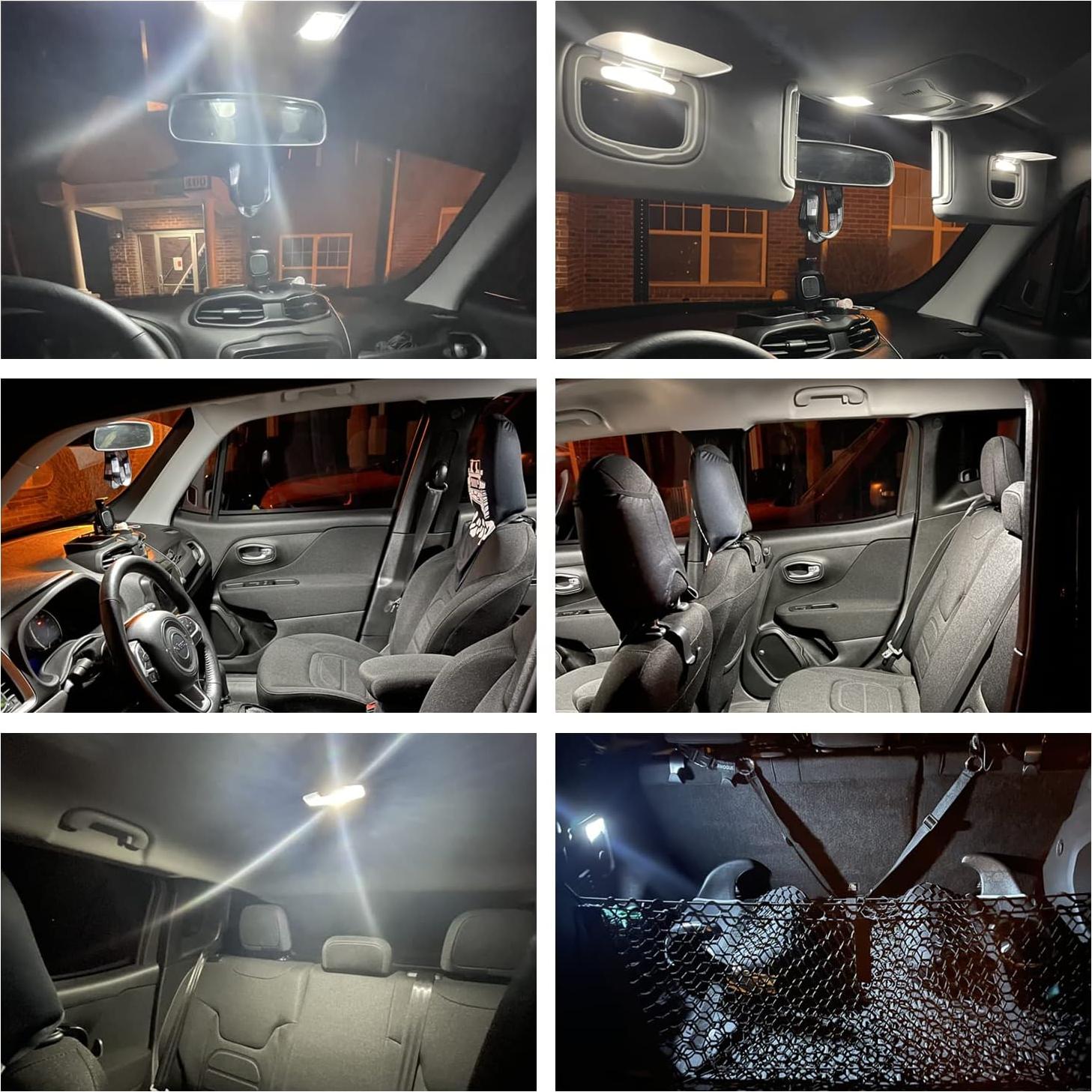 Kit 9 Bombillas LED Interior nsautolighting Toyota Highlander 2001-2007