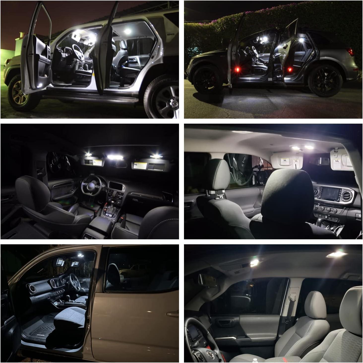 Kit 9 Bombillas LED Interior nsautolighting Toyota Highlander 2001-2007