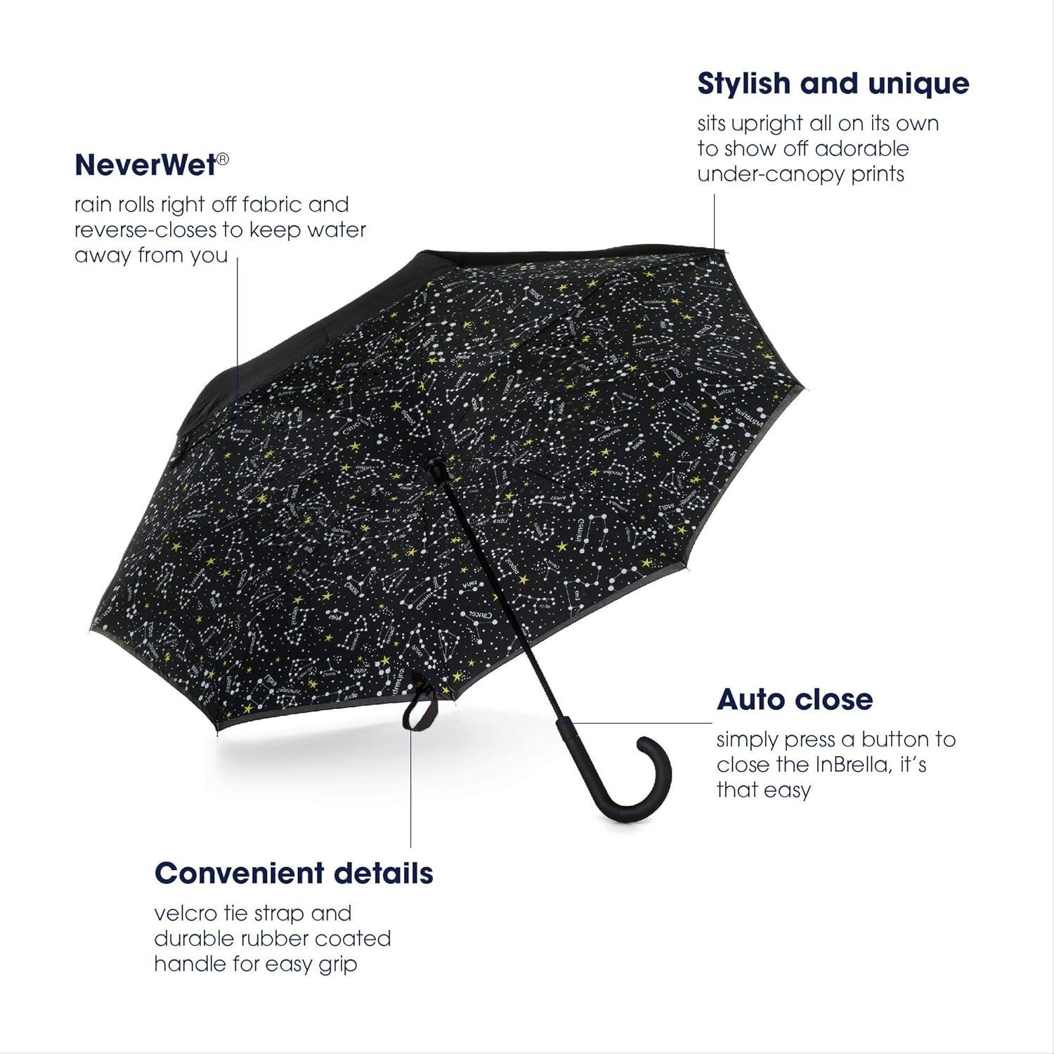 Paraguas Inverso Totes InBrella - Automático y Repelente