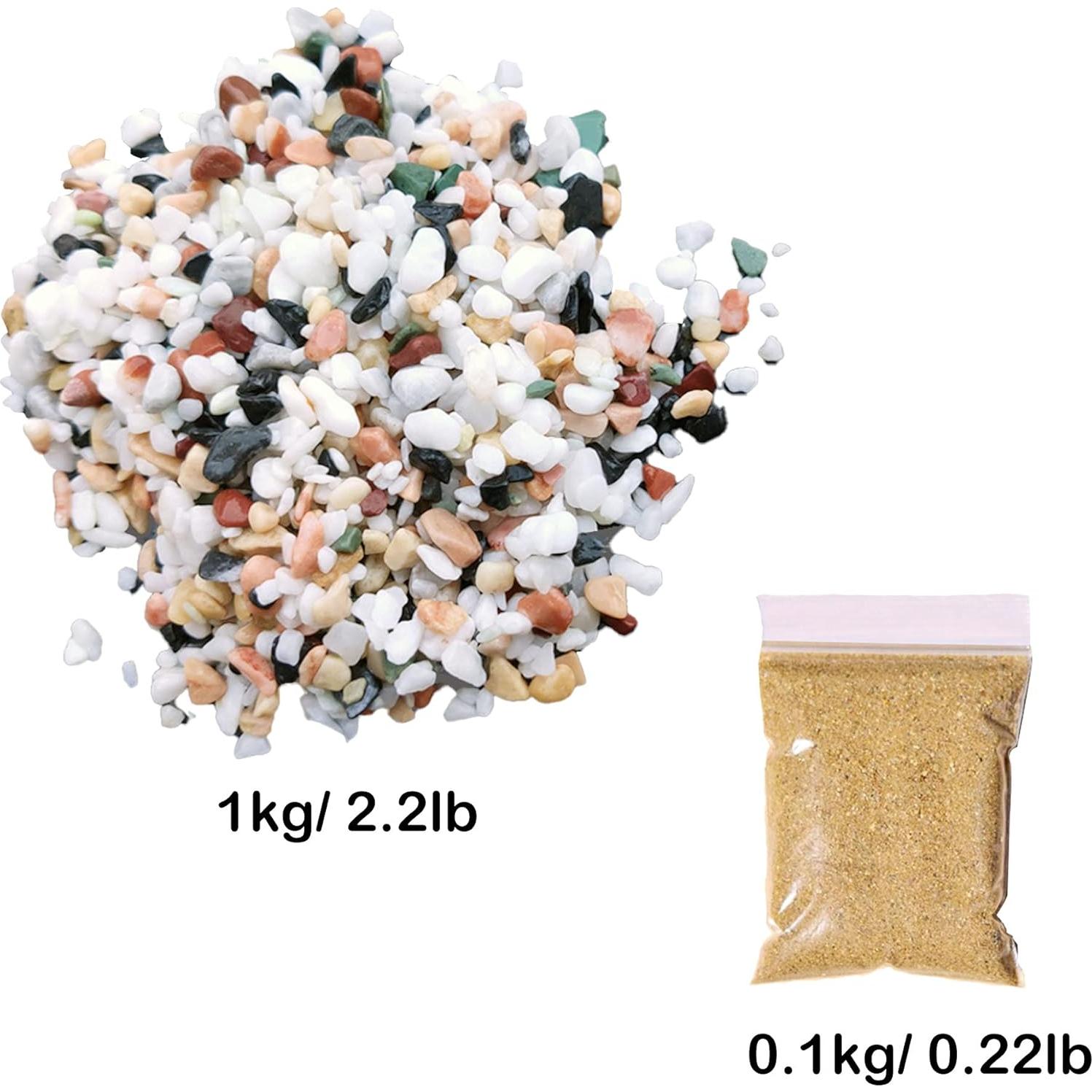 Cayway Piedras Naturales y Arena para Plantas 1.1kg