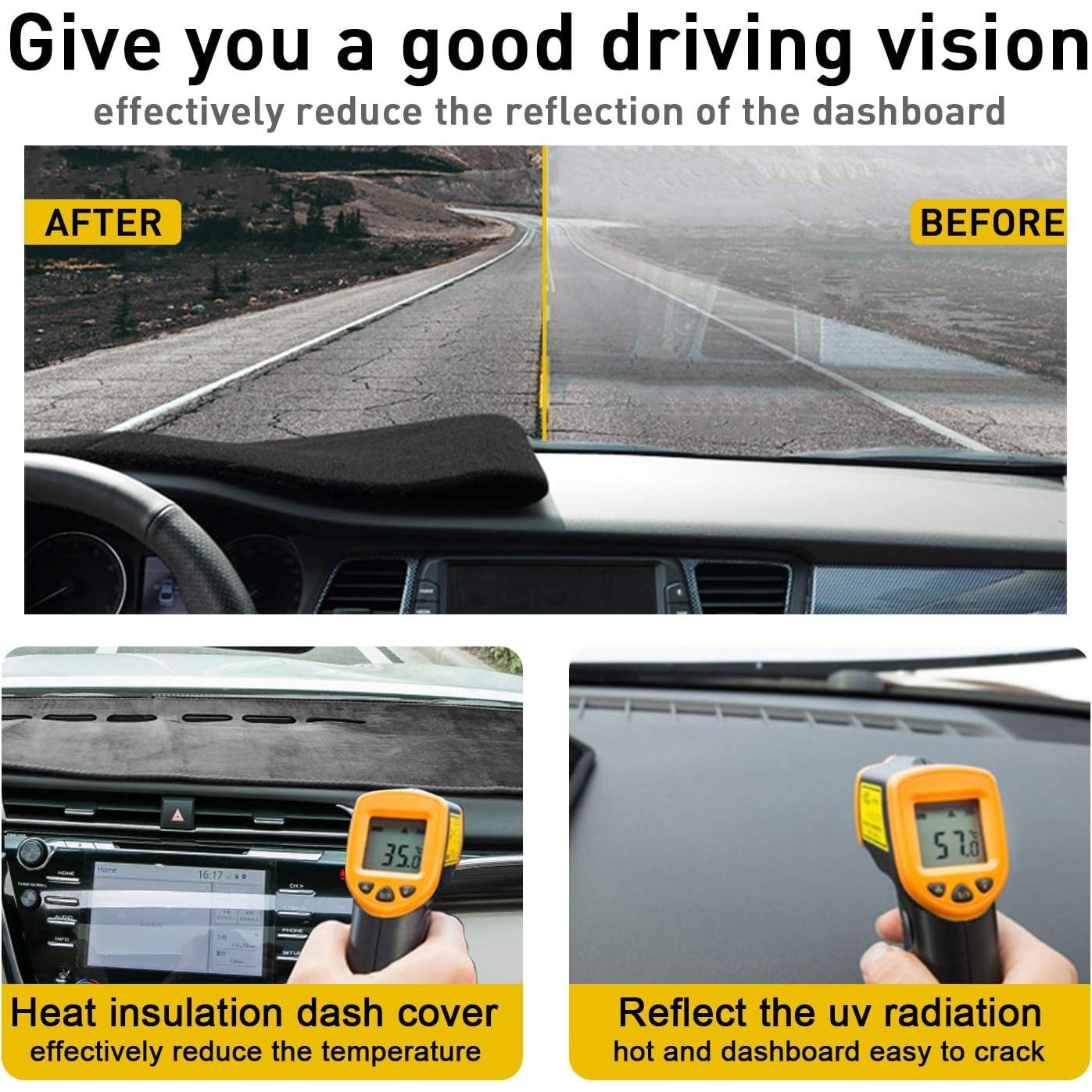 Cubierta de tablero MOCHENT para Toyota Tacoma 2016-2023