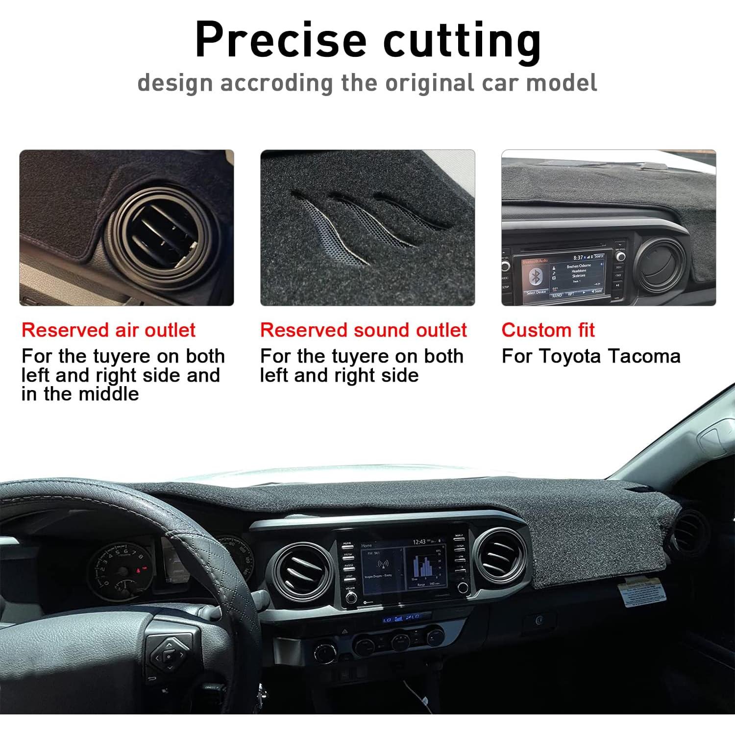 Cubierta de tablero MOCHENT para Toyota Tacoma 2016-2023