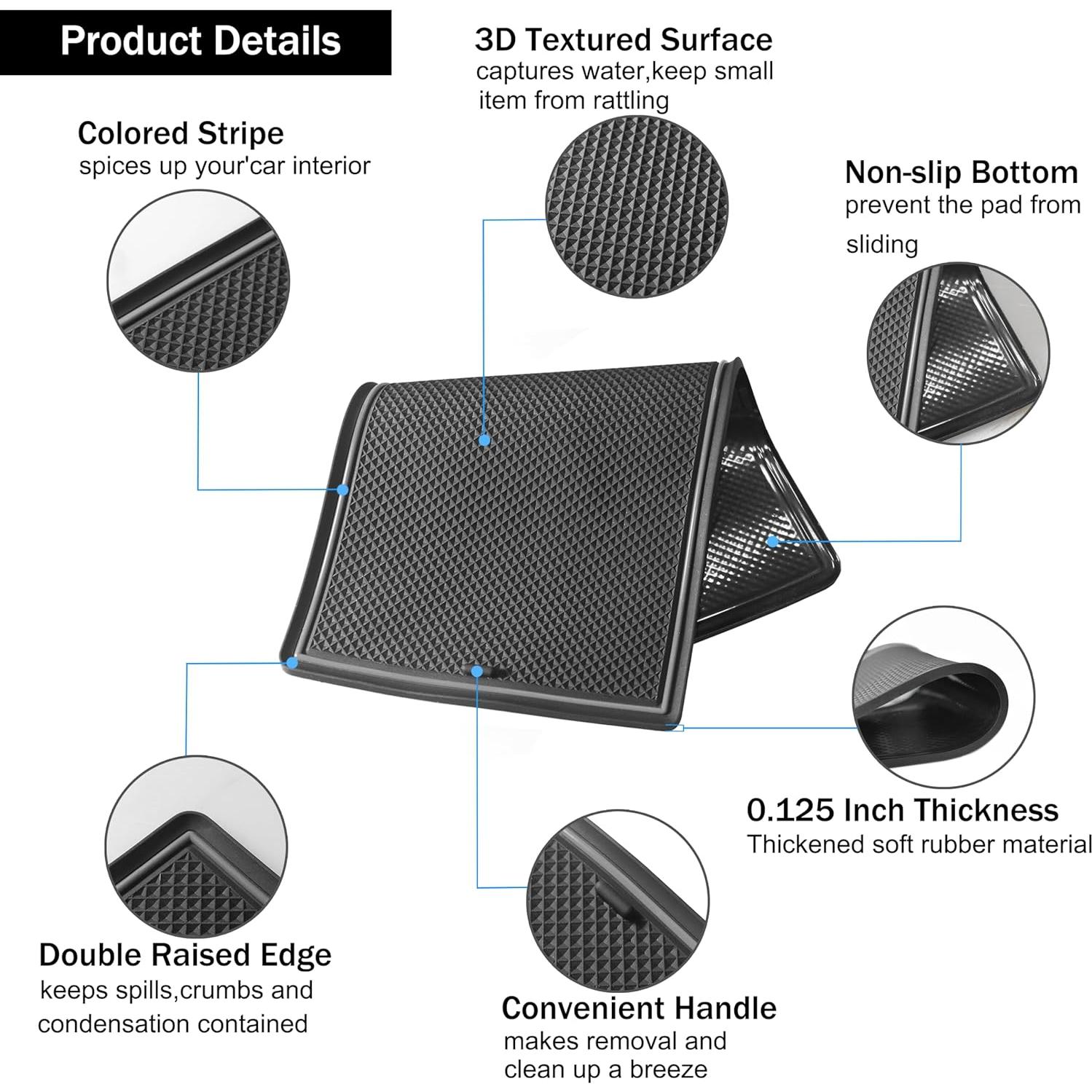 Inserto para Portavasos SENSHINE Toyota Sienna 2021-2025 Set 25 Piezas