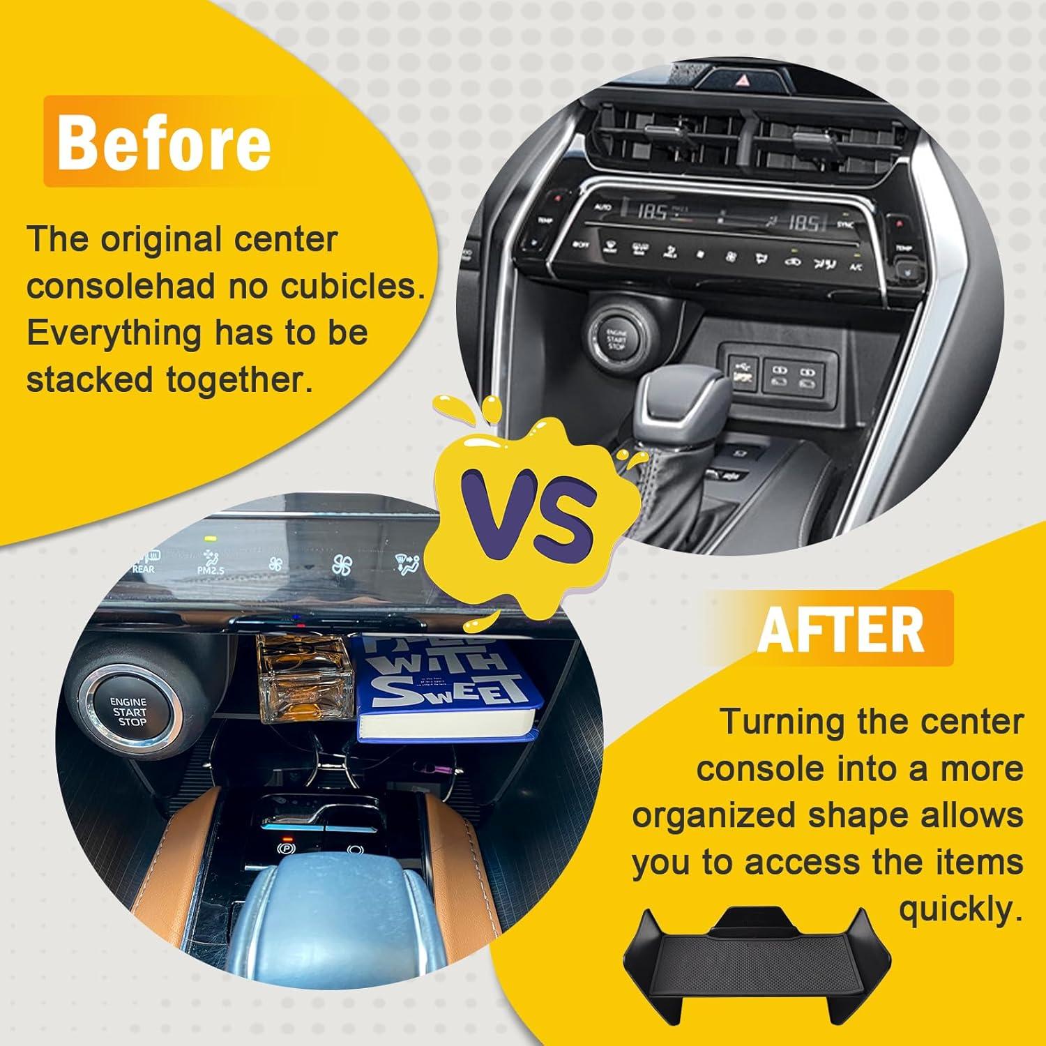 Organizador de Consola Central X-TKER para Toyota Venza 2021-2024