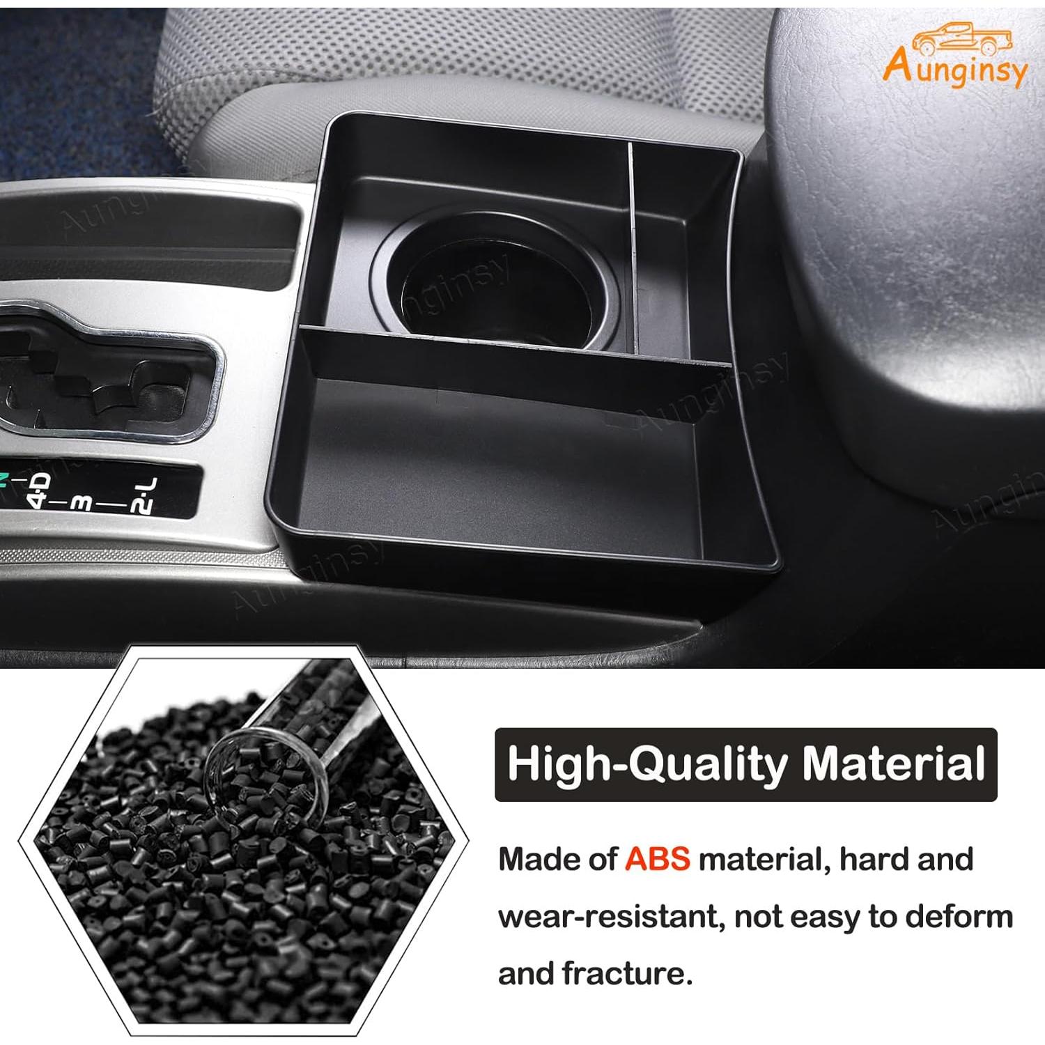 Caja de almacenamiento para portavasos Aunginsy Toyota Tacoma 2006-2015