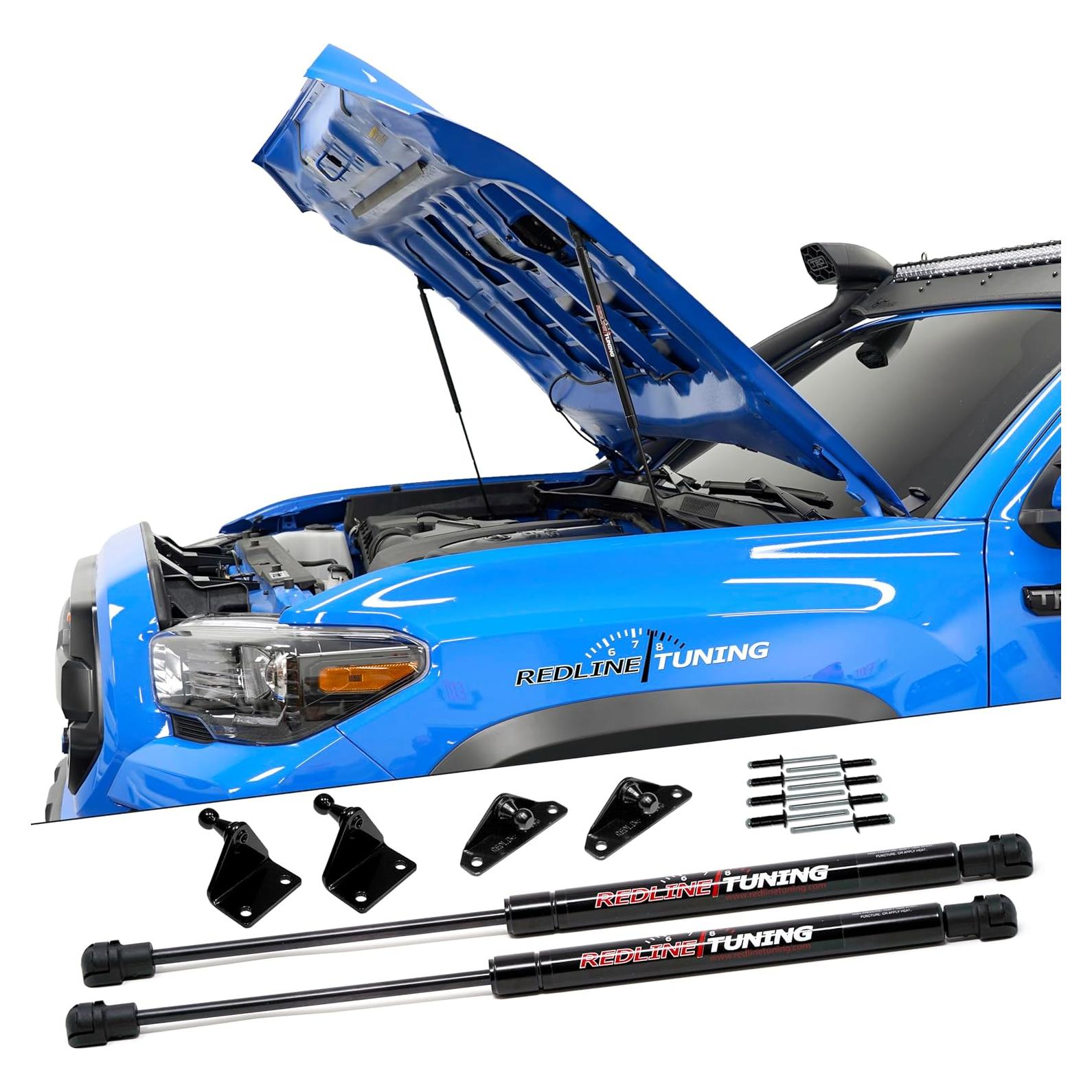 Sistema QuickLIFT Plus Redline Tuning para Capó Toyota Tacoma 2016-2023