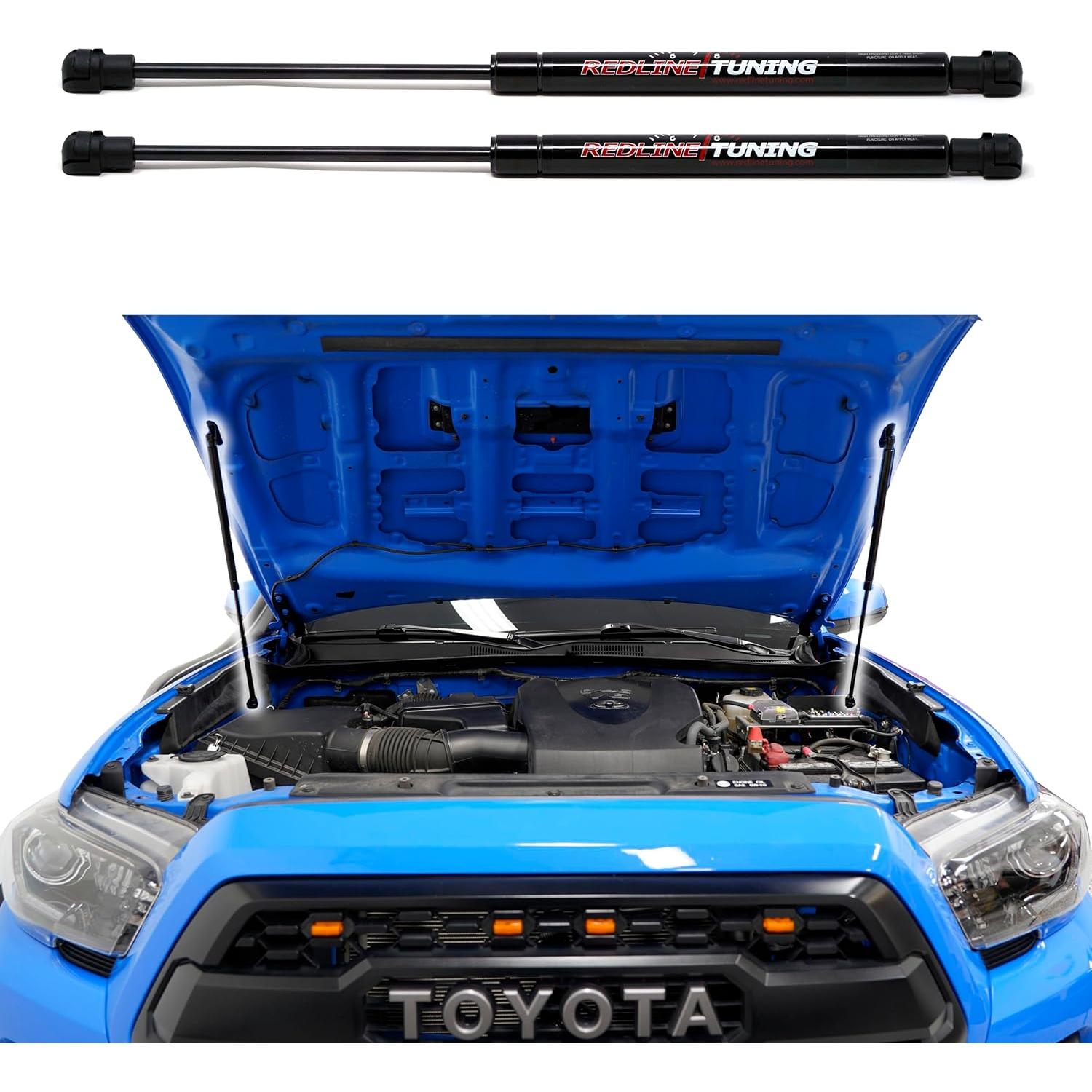 Sistema QuickLIFT Plus Redline Tuning para Capó Toyota Tacoma 2016-2023