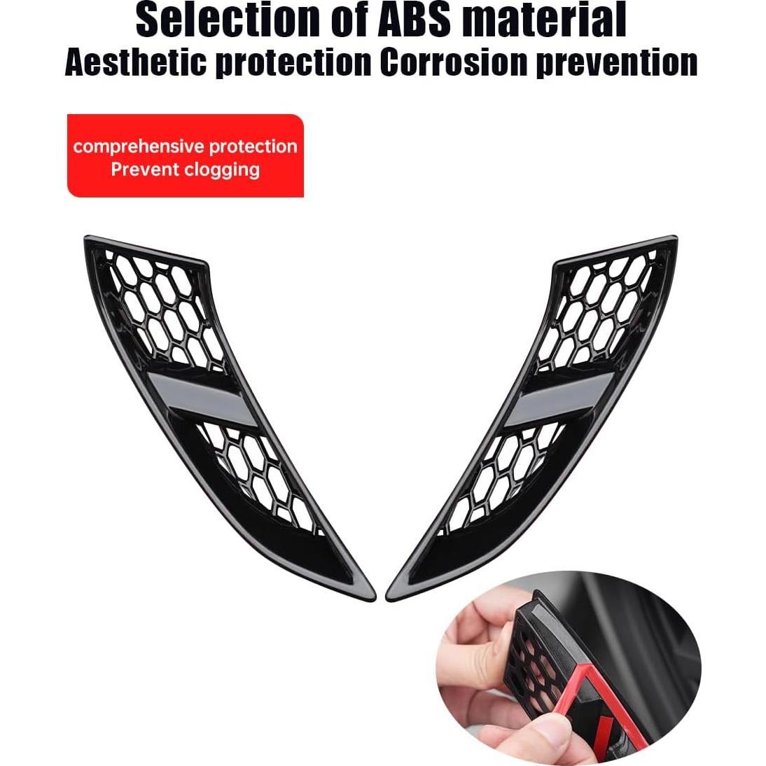 Cubierta de lámpara de niebla delantera SFWAYA para Toyota Land Cruiser 250 2024-2025