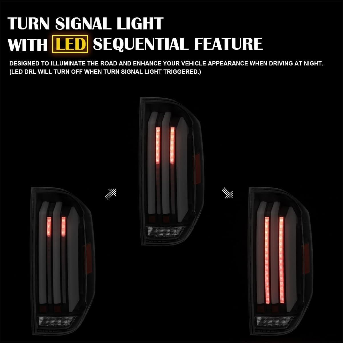 Luces Traseras LED ESPEJO-D TUNING para Toyota Tundra 2014-2021