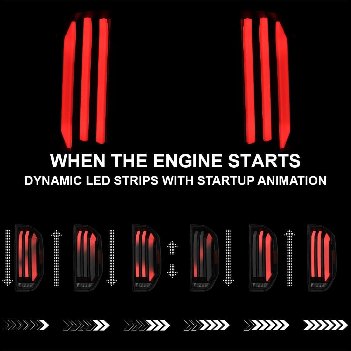 Luces Traseras LED ESPEJO-D TUNING para Toyota Tundra 2014-2021