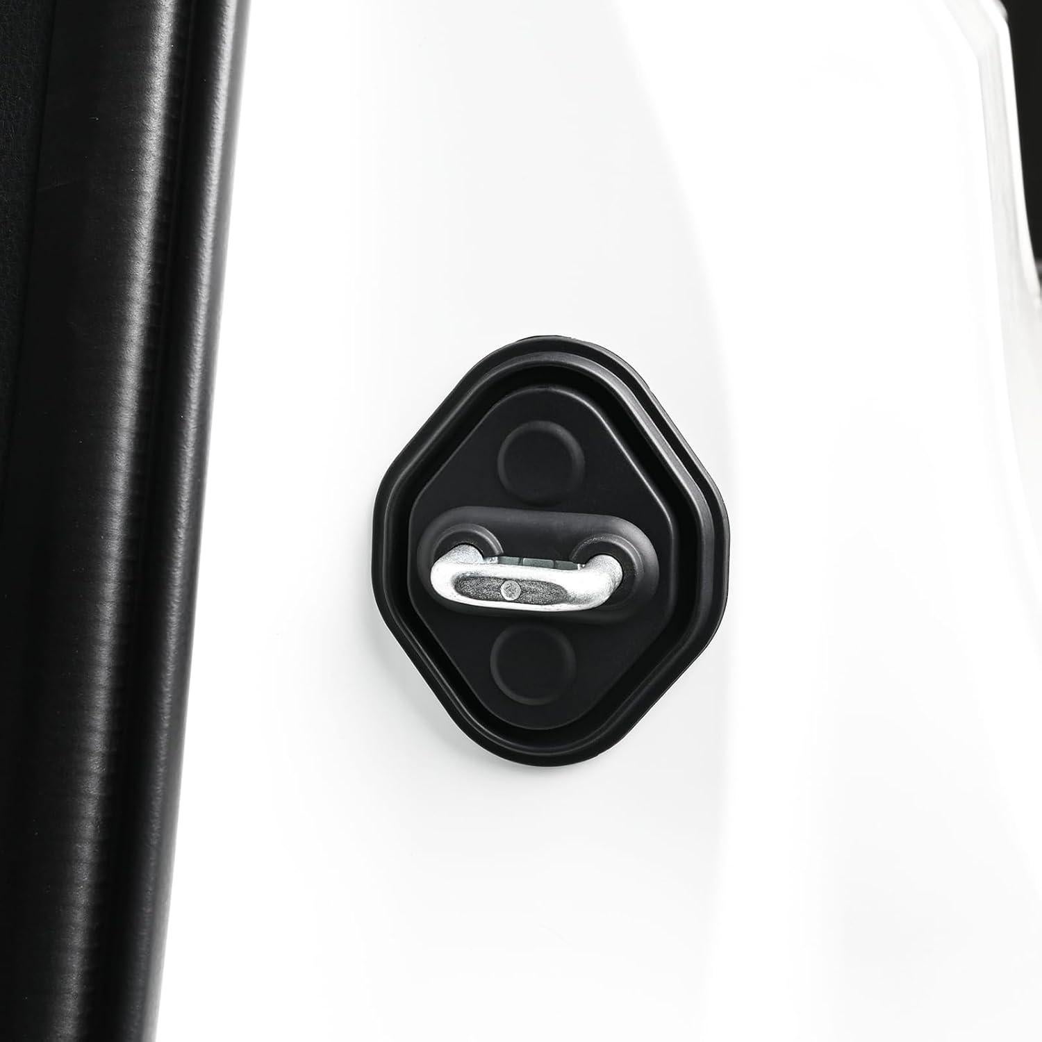 Automotive Silicone Door Lock Cover for 2024 2025 Toyota Land Cruiser 250 1958 Prado LC250 J250 Door Limiter Door Lock Protection Cover Interior Tuning Accessories Supplies