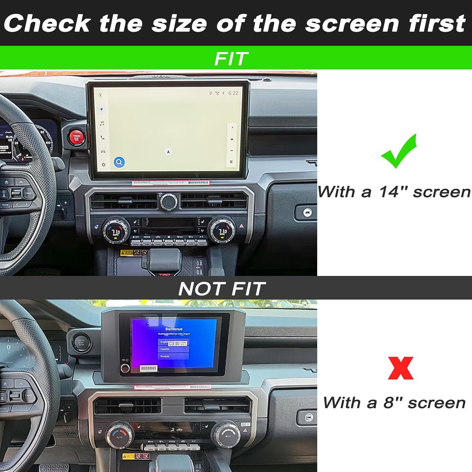 Anillos de Cubierta JKCOVER para Toyota Tacoma 2024-2025