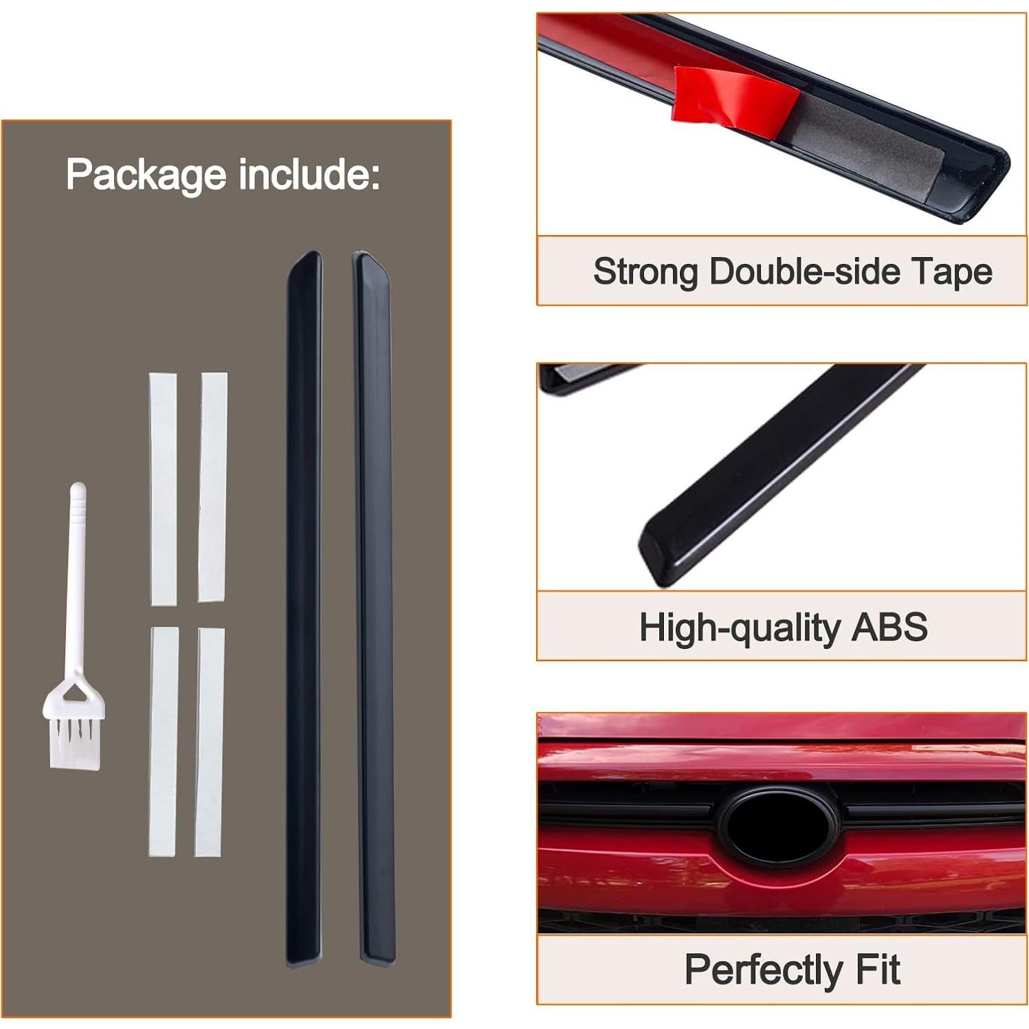 Cubierta de Rejilla Delantera JDMCAR para Toyota 4Runner 2020-2024