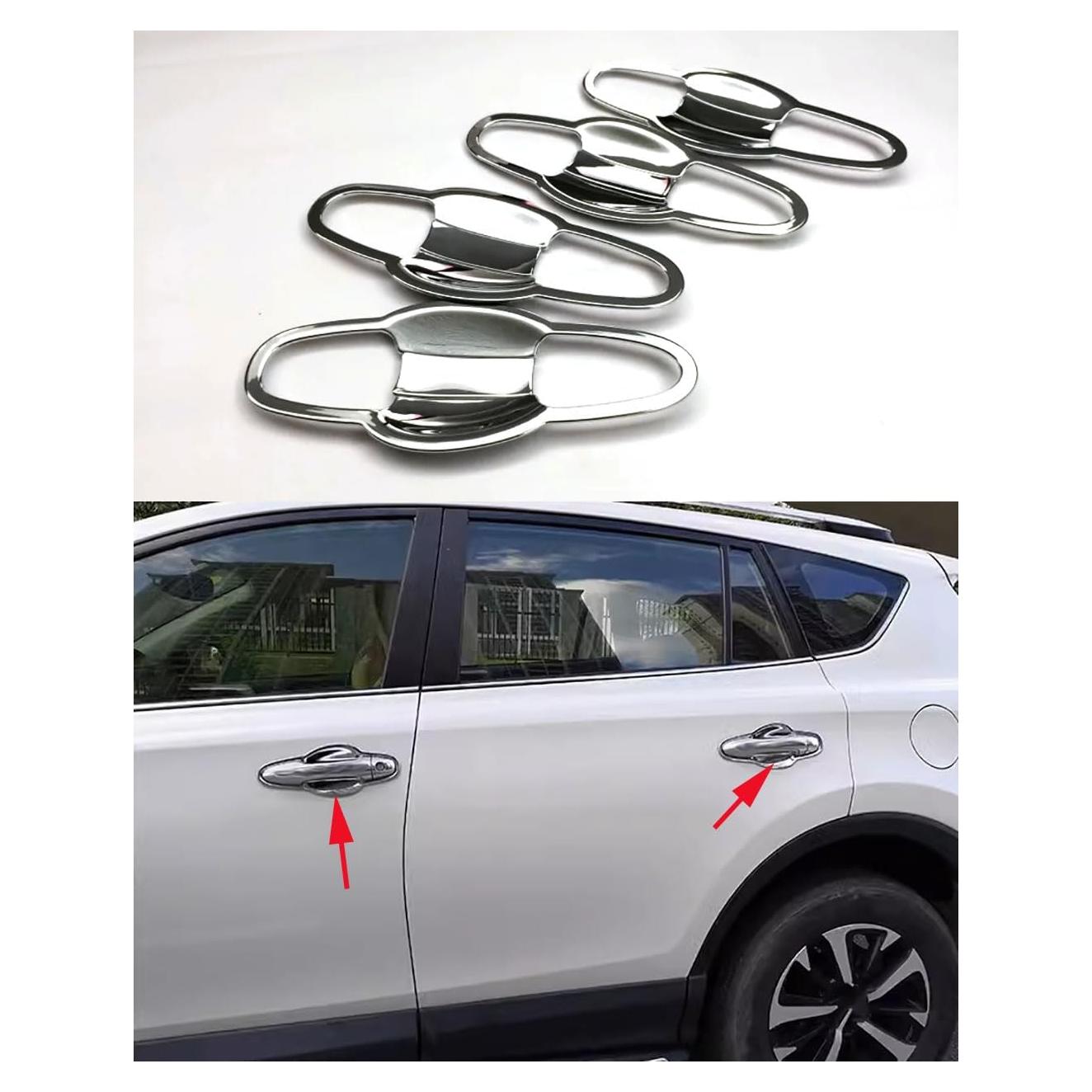 Cubierta de manija de puerta Toyota RAV4 2013-2018 8PCS