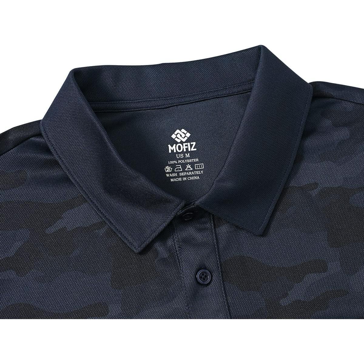 Camisa Polo MoFiz Camo Hombre Secado Rápido UPF 50+