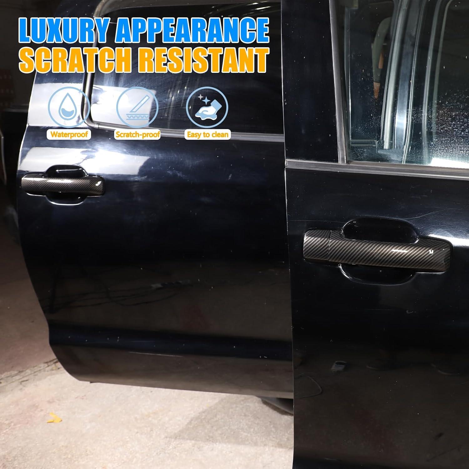 Cubierta de Manija de Puerta Exterior LLKUANG Toyota Tundra 2007-2021