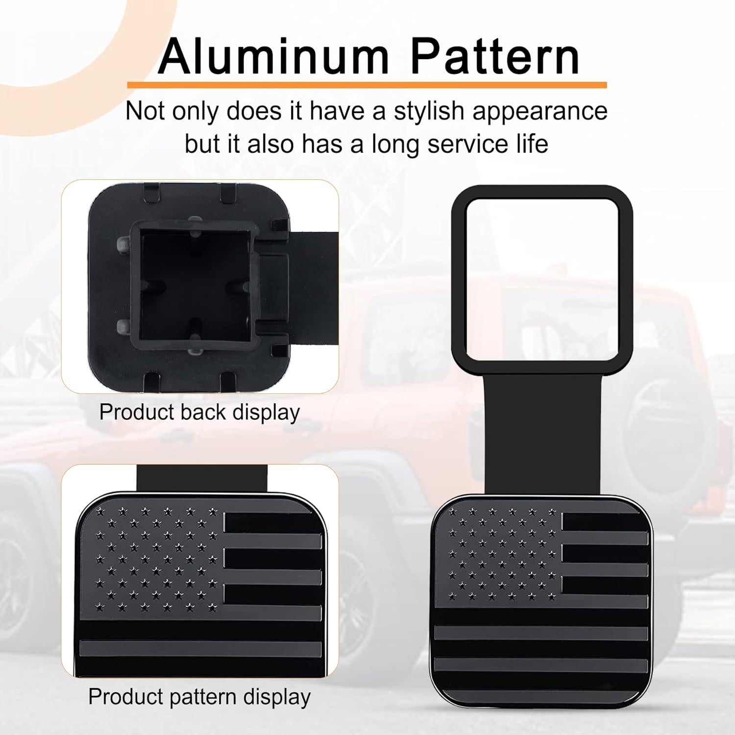 Cubierta de Enganche SINGARO 2" Bandera Americana