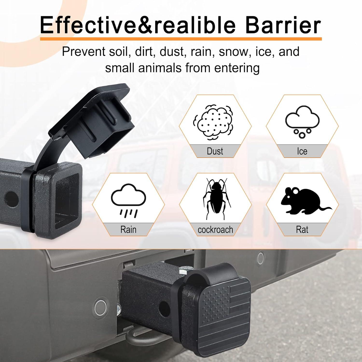 Cubierta de Enganche SINGARO 2" Bandera Americana