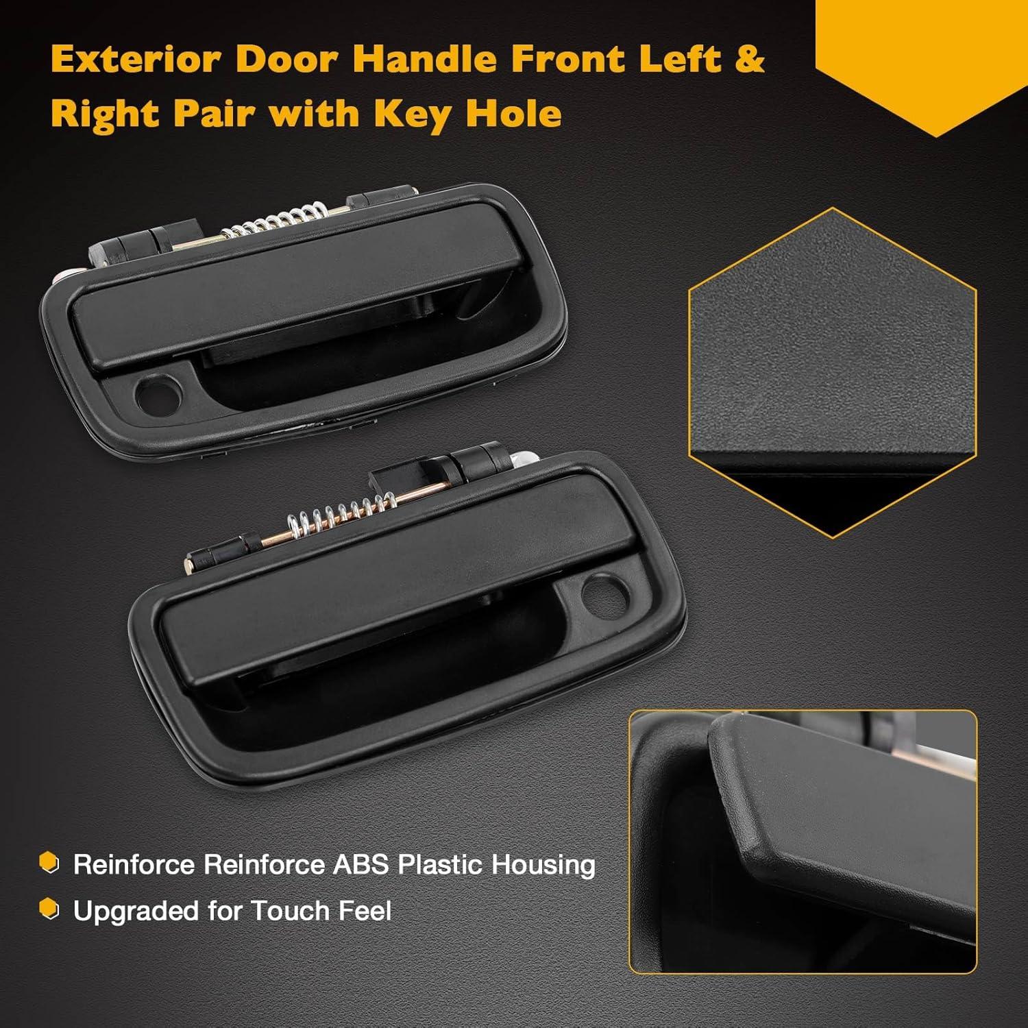 Kit de Manijas de Puerta Exterior e Interior Gledewen Toyota Tacoma 1995-2000