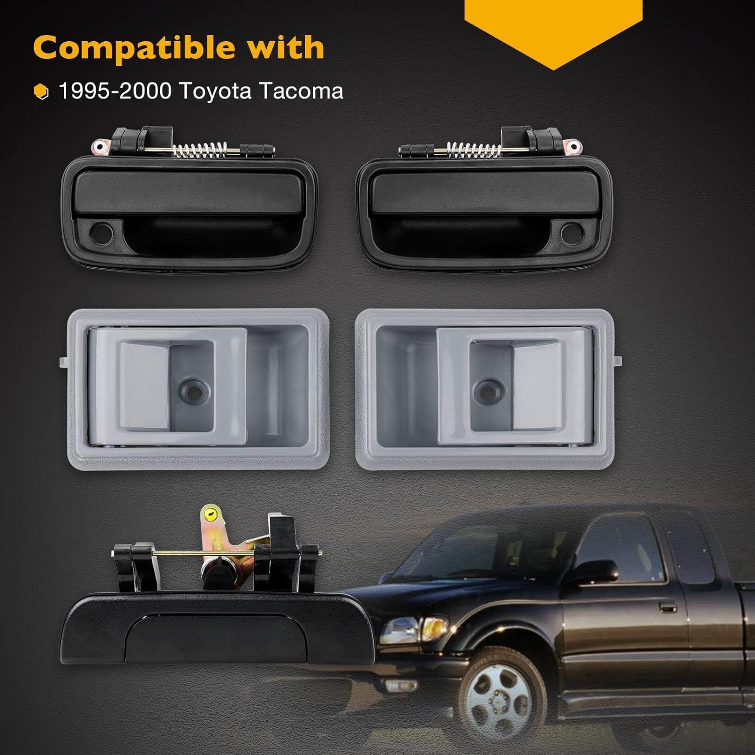 Kit de Manijas de Puerta Exterior e Interior Gledewen Toyota Tacoma 1995-2000