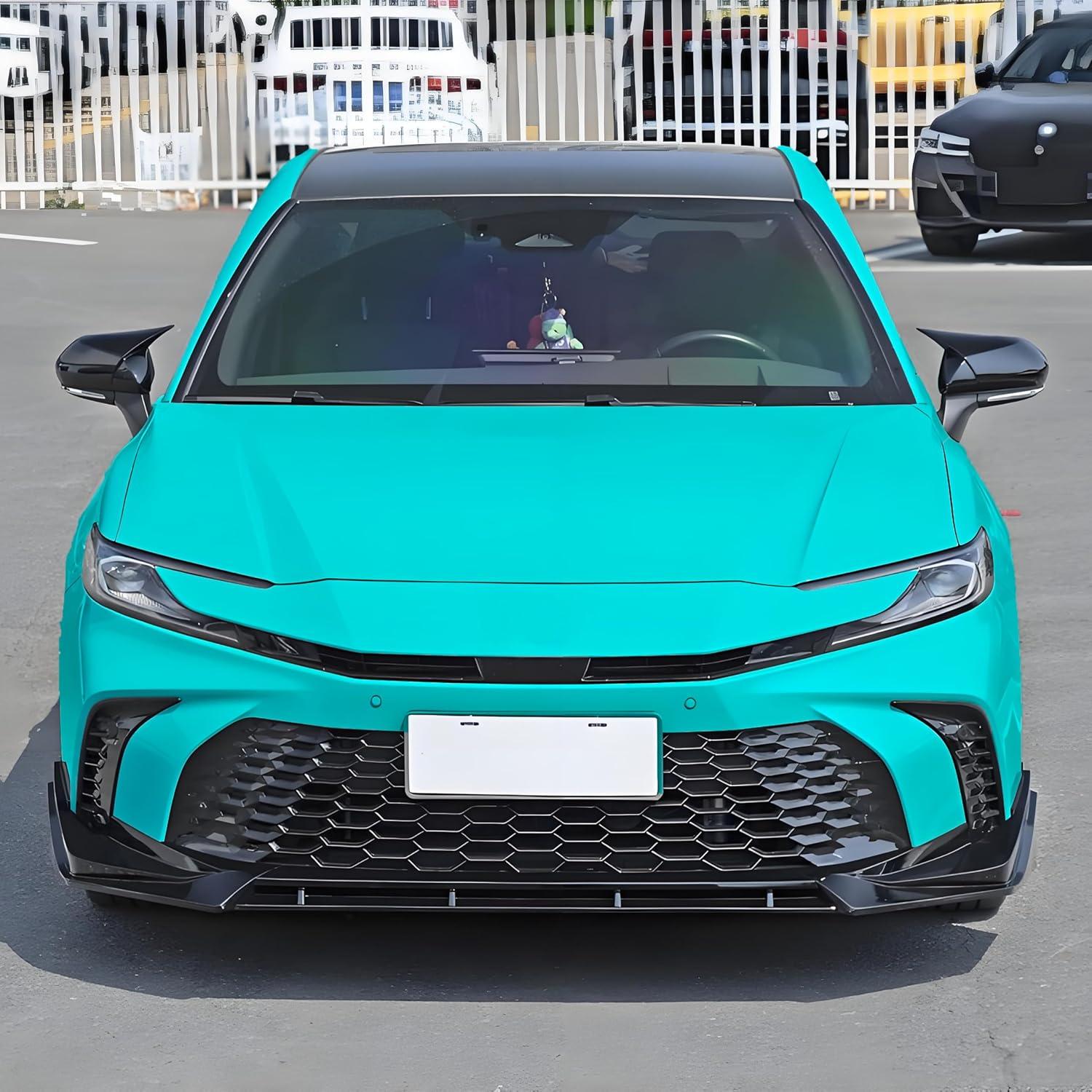 Front Bumper Lip Splitter Spoiler Fit for Toyota Camry SE/XSE 2025 2026 Air Chin Body Kit Exterior Accessories(Gloss Black)