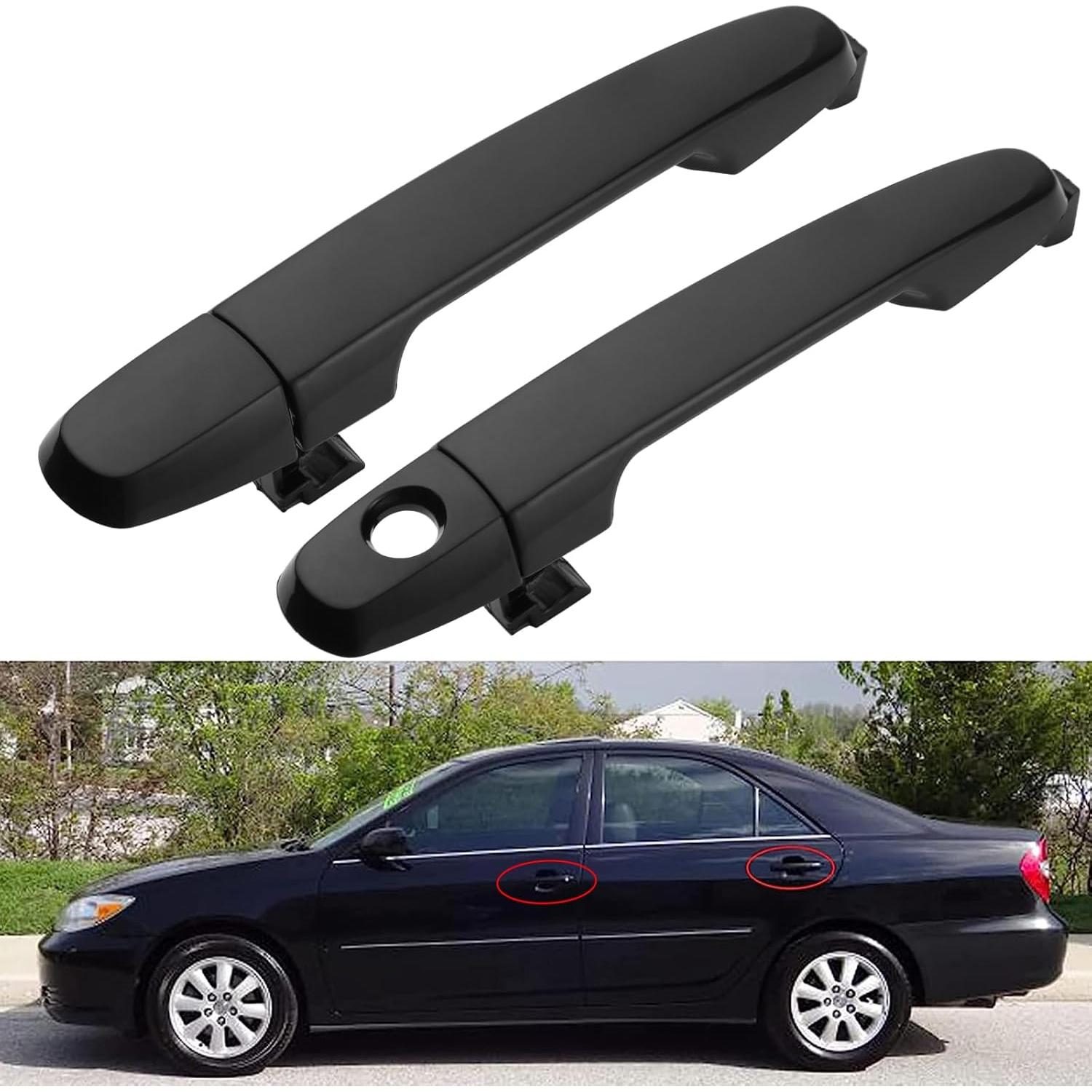 Juego de 4 Manijas de Puerta Exterior Lcyolada para Toyota y Pontiac