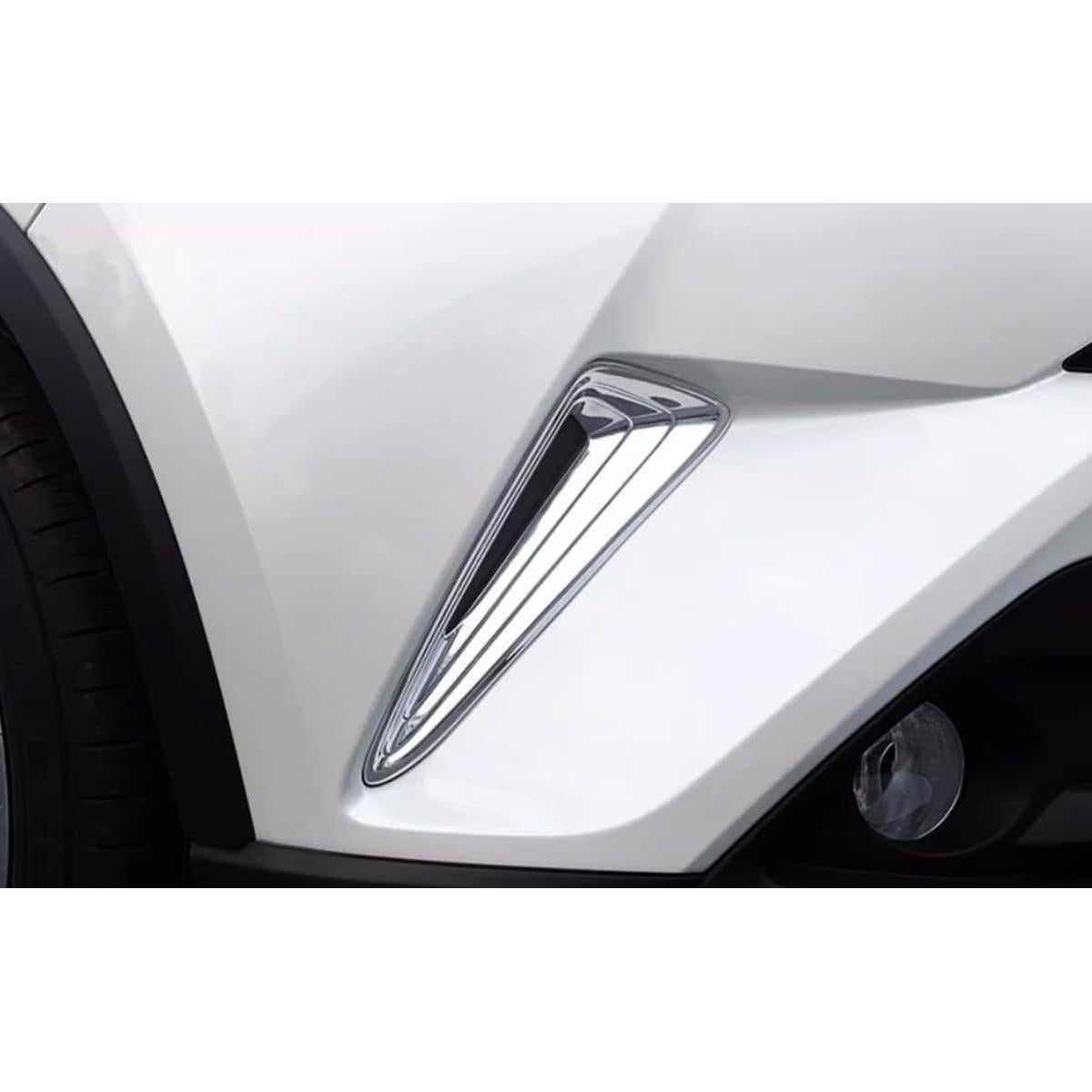 Marco de Luz de Niebla Delantera JIEOSDIN Cromo Toyota C-HR 2018-2019