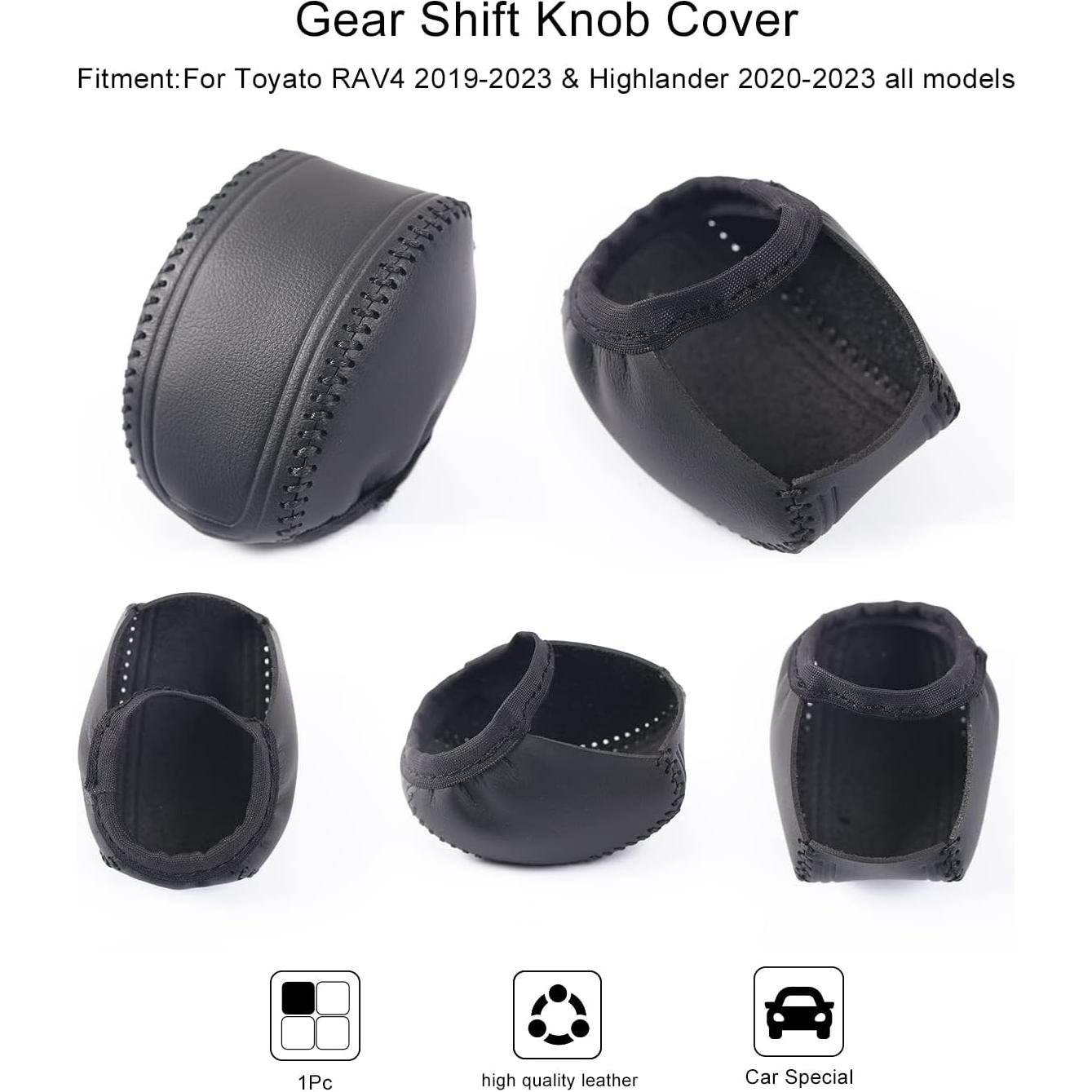 Cubierta de Perilla de Cambio YAKANEY para Toyota RAV4/Highlander