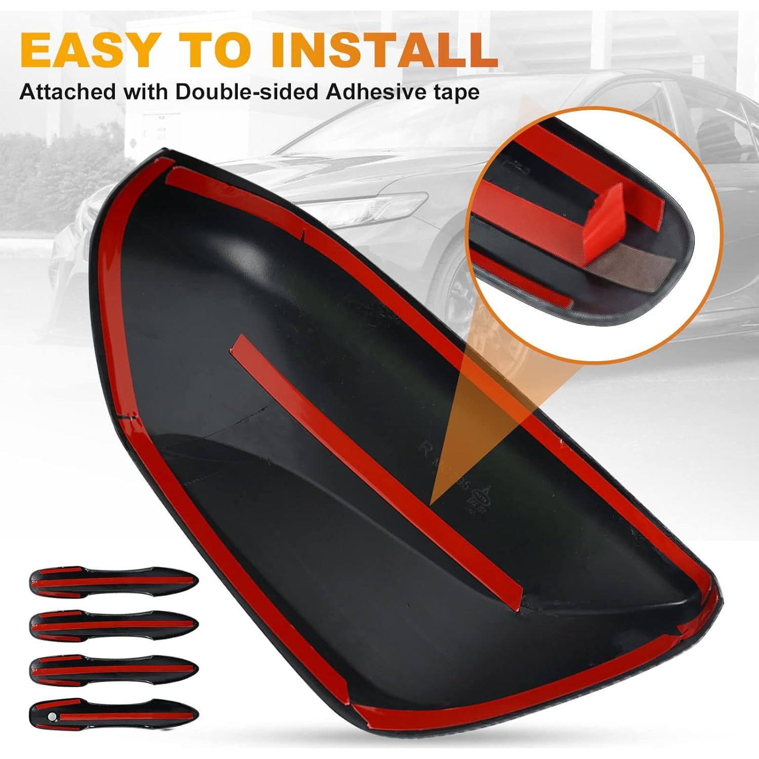 Cubiertas de Espejo y Manijas Sportuli para Toyota Camry 2018-2025