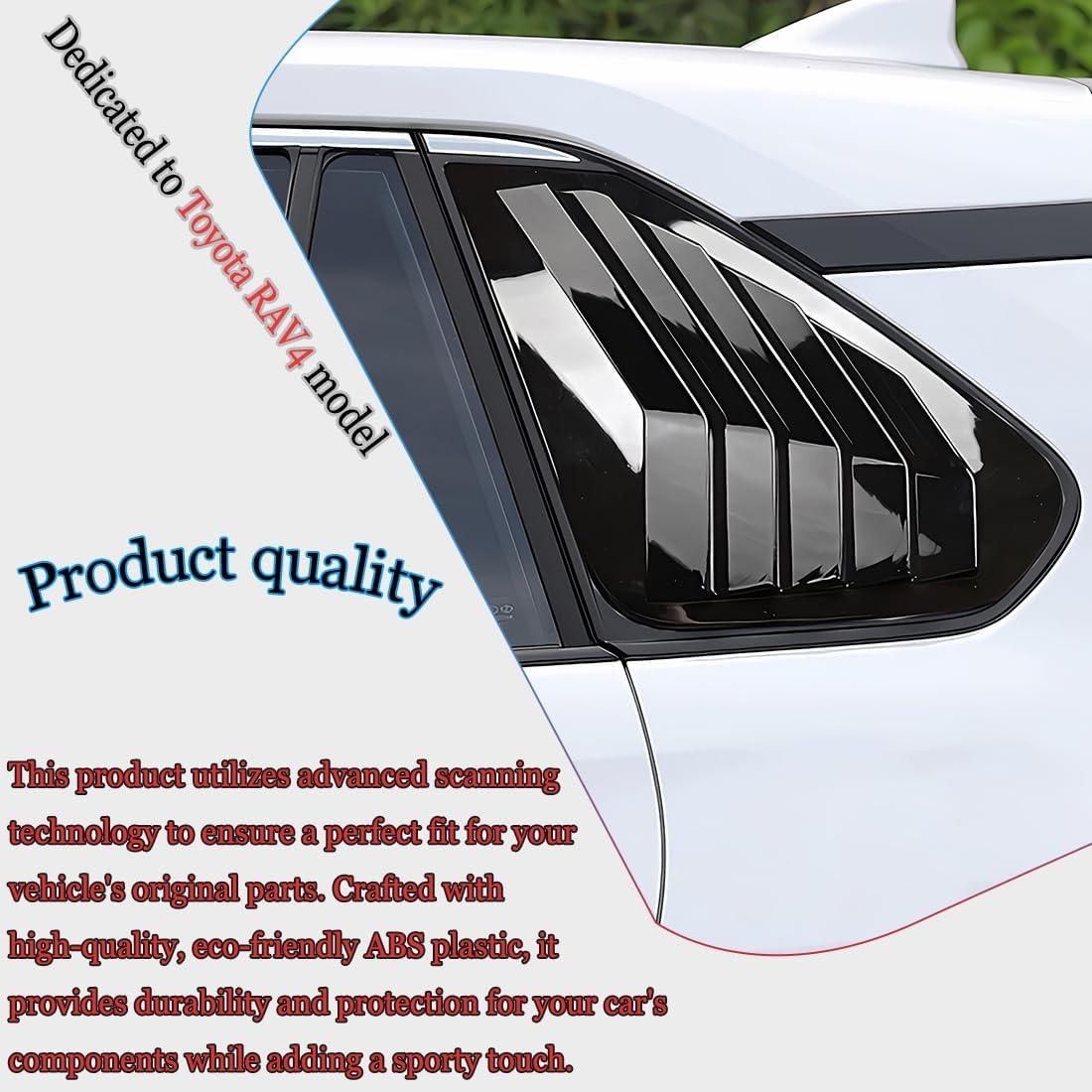 Louvers Ventanas Laterales MUXEE para Toyota RAV4 2019-2024