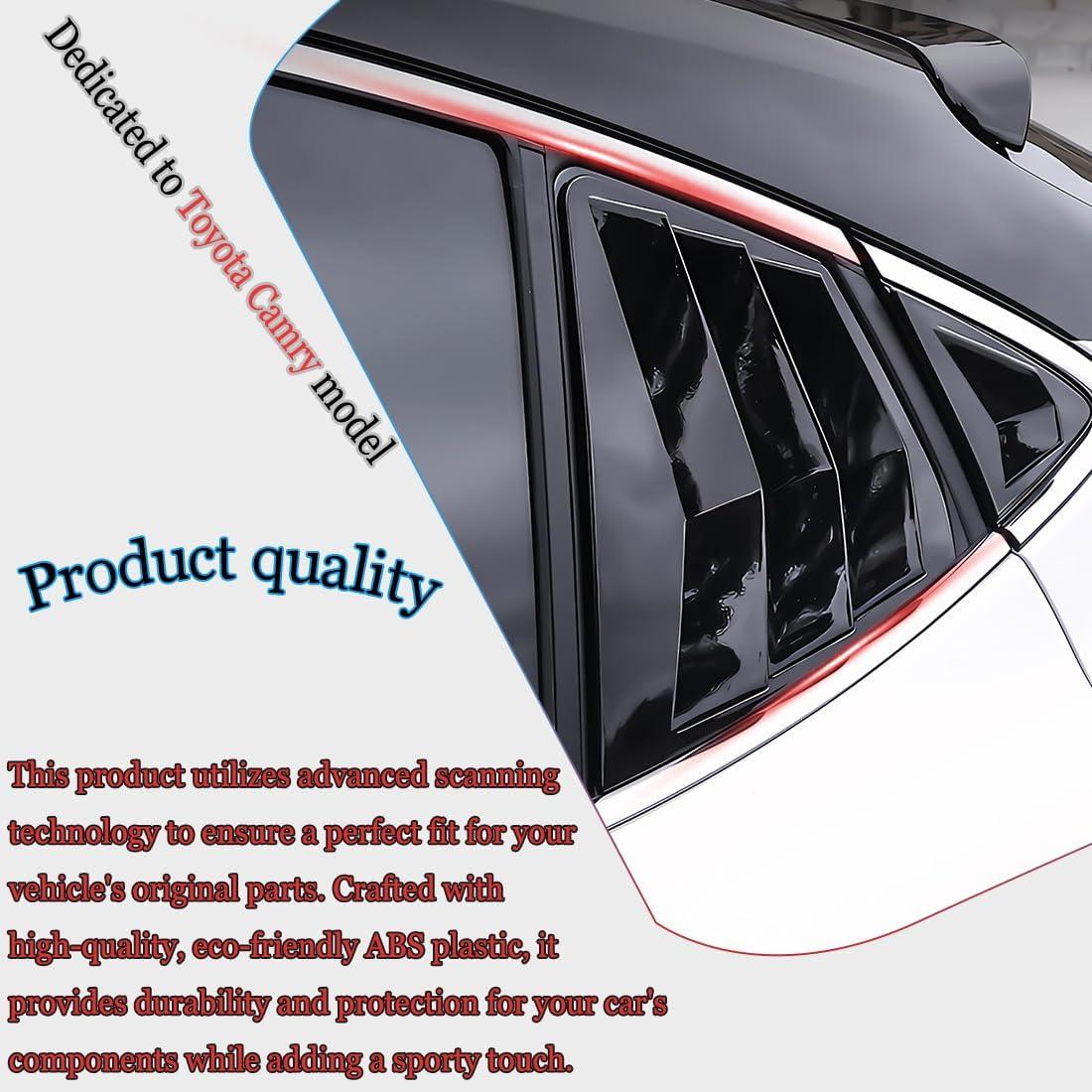 Louvers Ventanas Laterales MUXEE para Toyota Camry 2025-2026