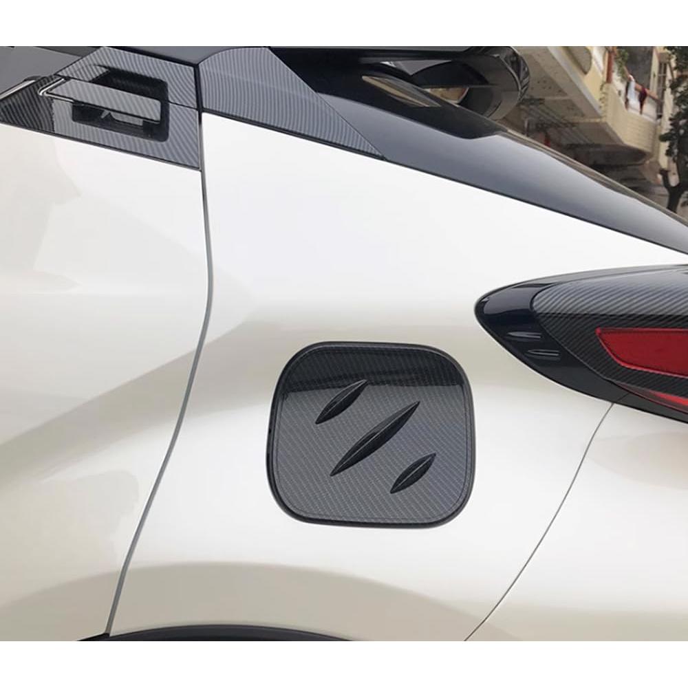 Cubierta del Tapón del Tanque de Combustible ERIDANUS para Toyota C-HR 2018-2022 Estilo Fibra de Carbono
