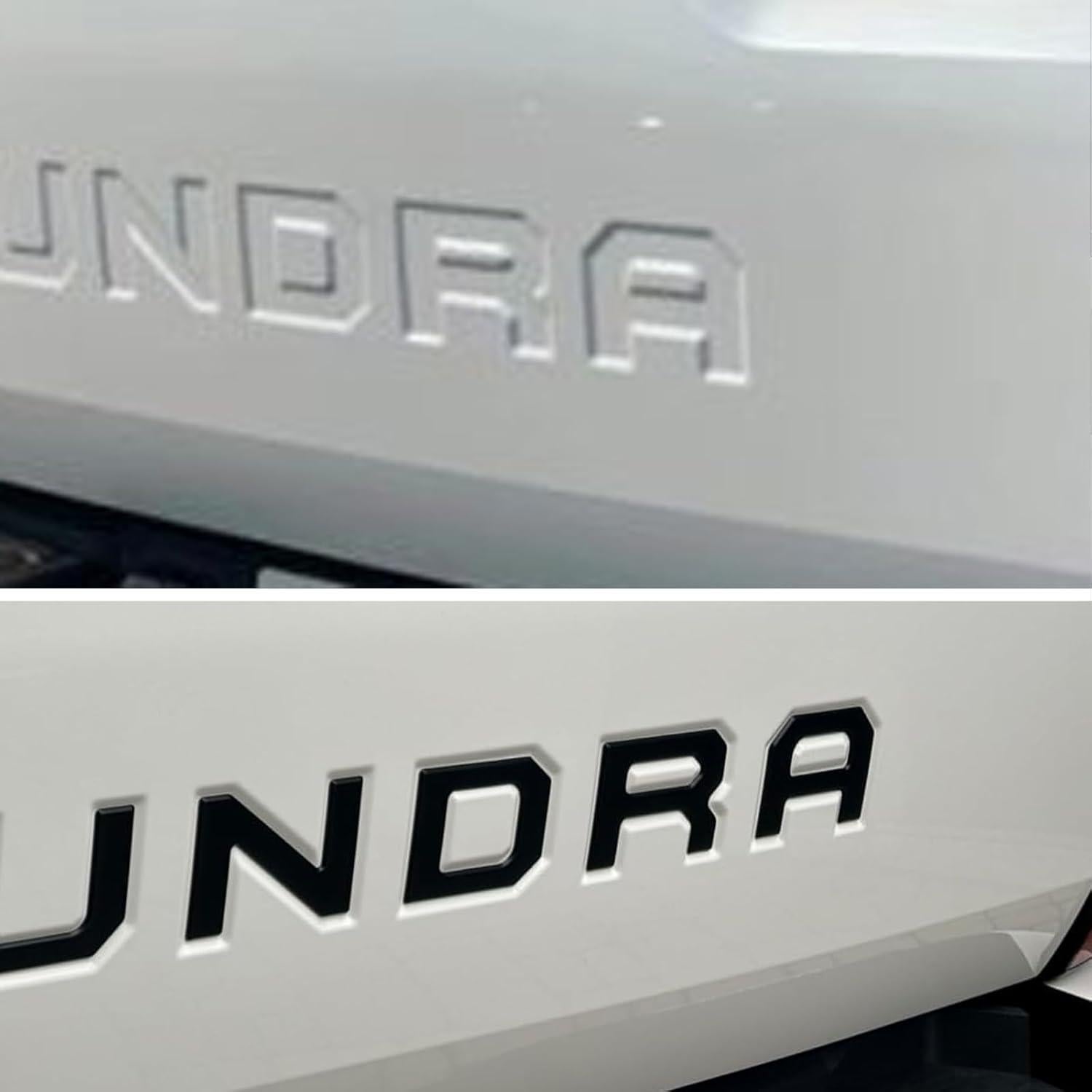 Letras de Inserción Pukonger para Puerta Trasera 2022-2025 3D Negro