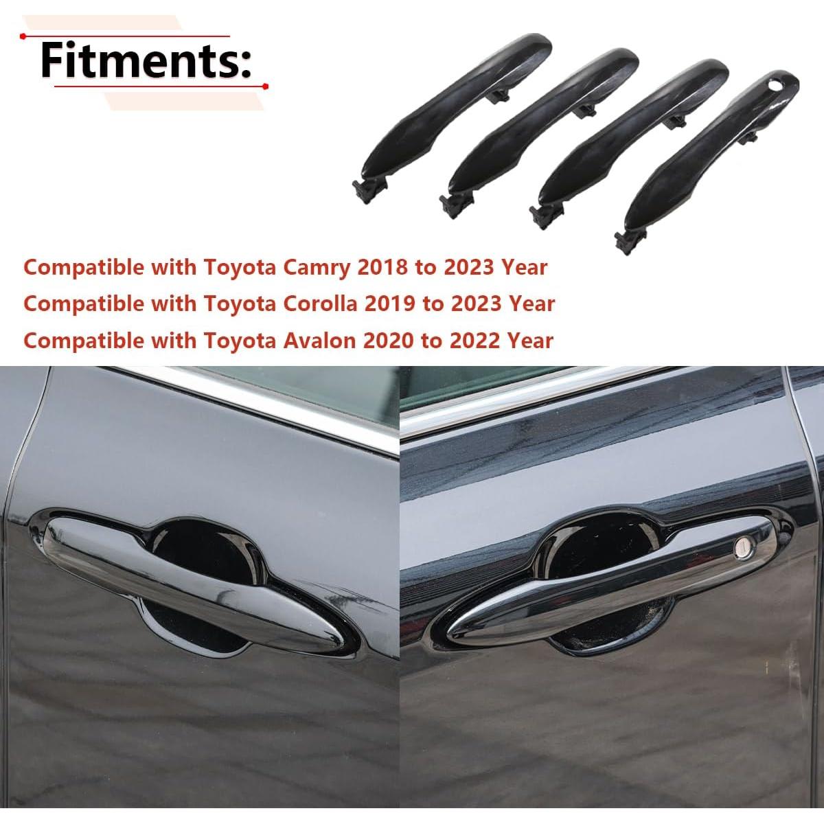 Manija de Puerta Exterior RLB-HILON para Toyota Camry, Corolla y Avalon