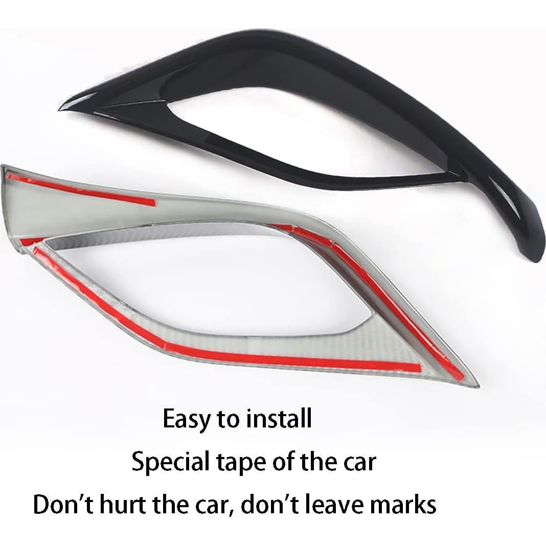 Marco de luz de niebla trasera Toyota Highlander 2020-2025 ABS