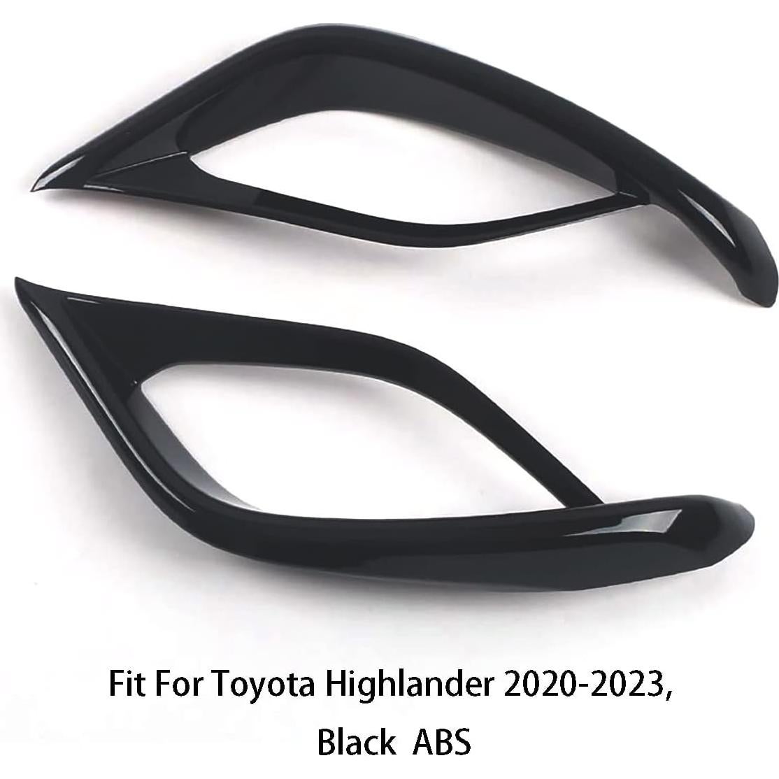 Marco de luz de niebla trasera Toyota Highlander 2020-2025 ABS