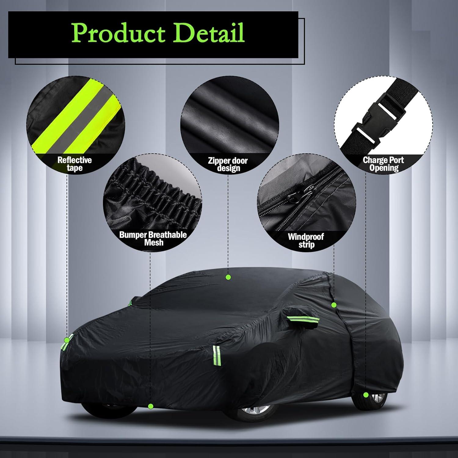 Funda de Coche Impermeable Migaven para Toyota Corolla y Honda Civic