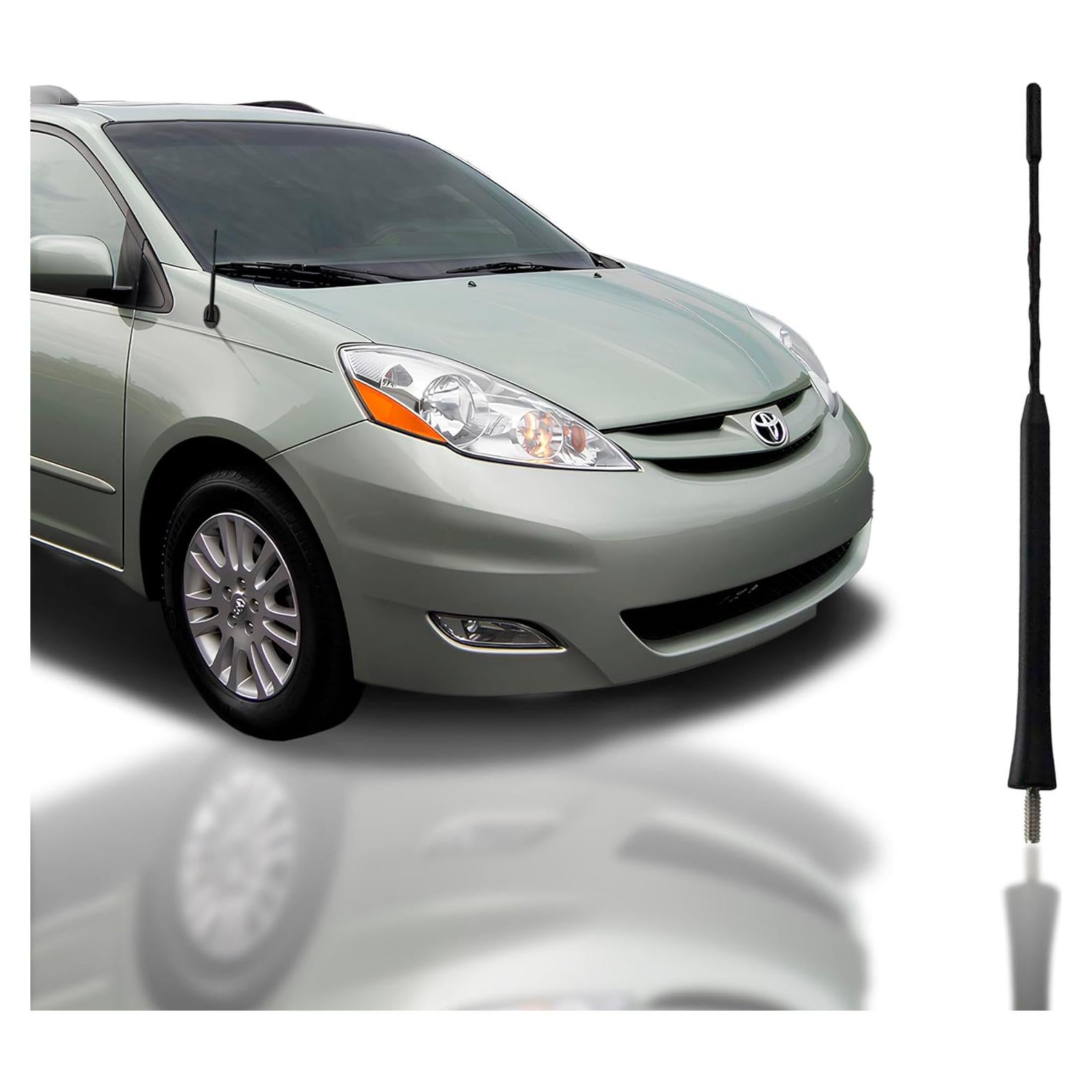 Mástil de Antena Toyota Sienna 2004-2015 Negra 23 cm