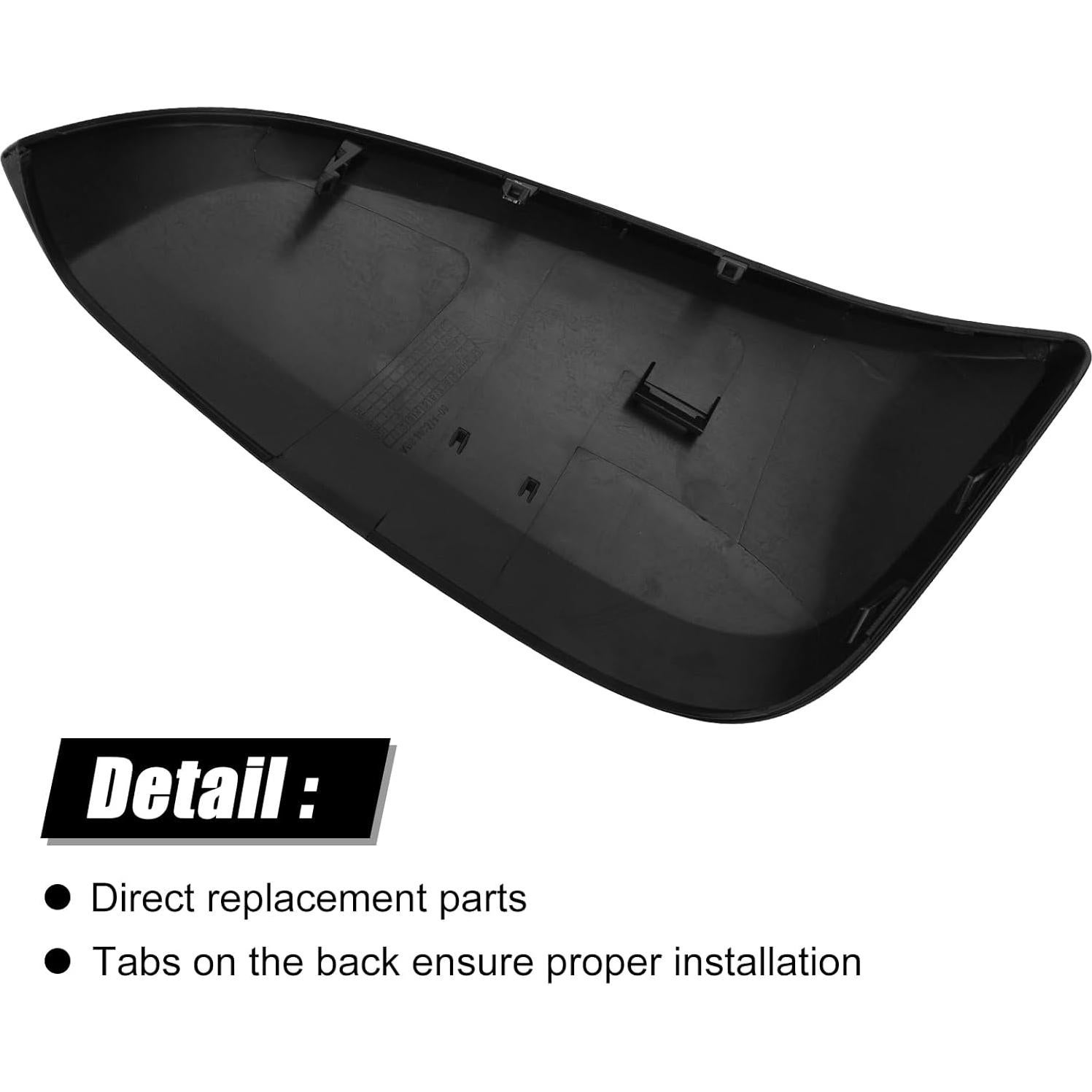 Cubiertas de Espejo Sportuli Negro para Toyota 4Runner y Rav4