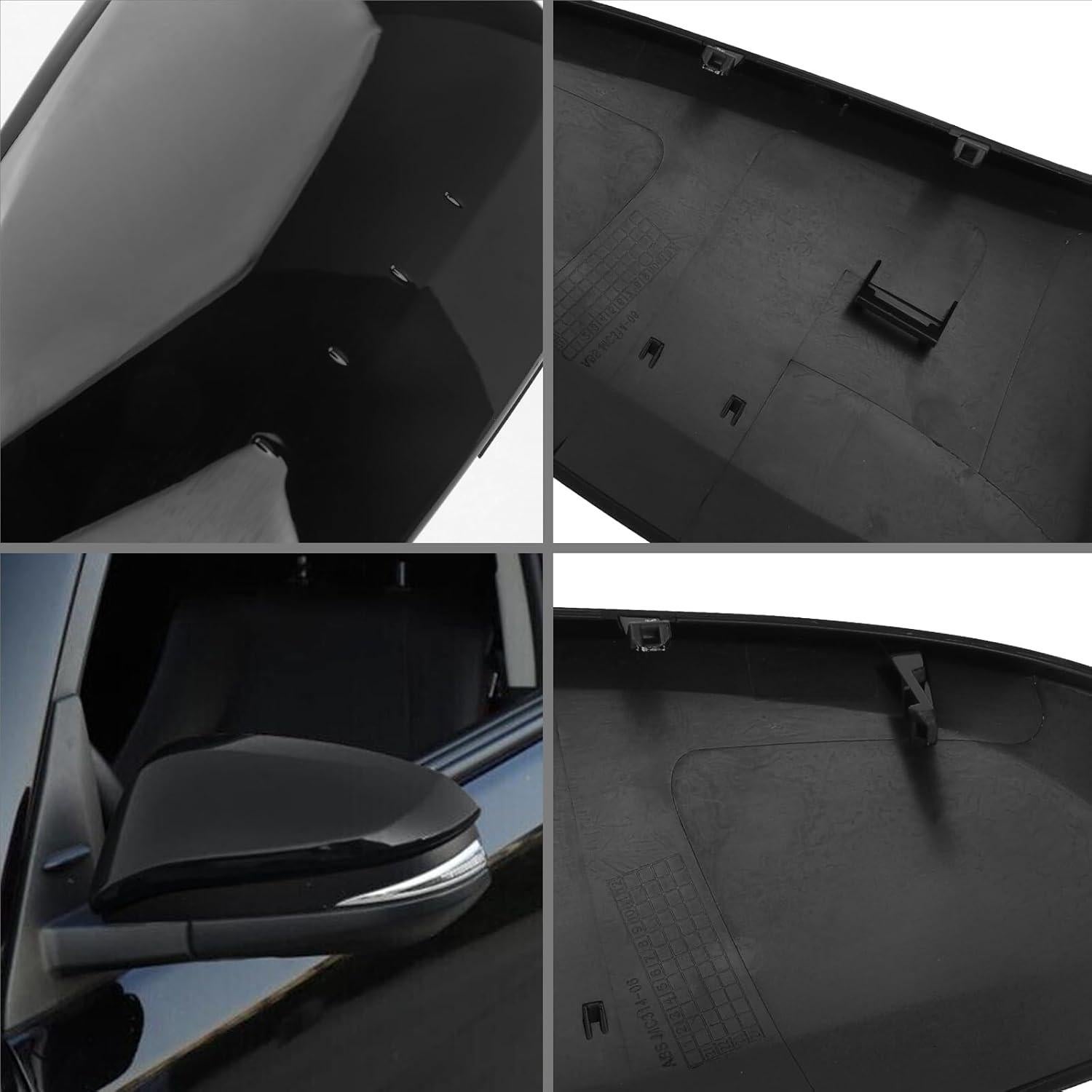 Cubiertas de Espejo Sportuli Negro para Toyota 4Runner y Rav4