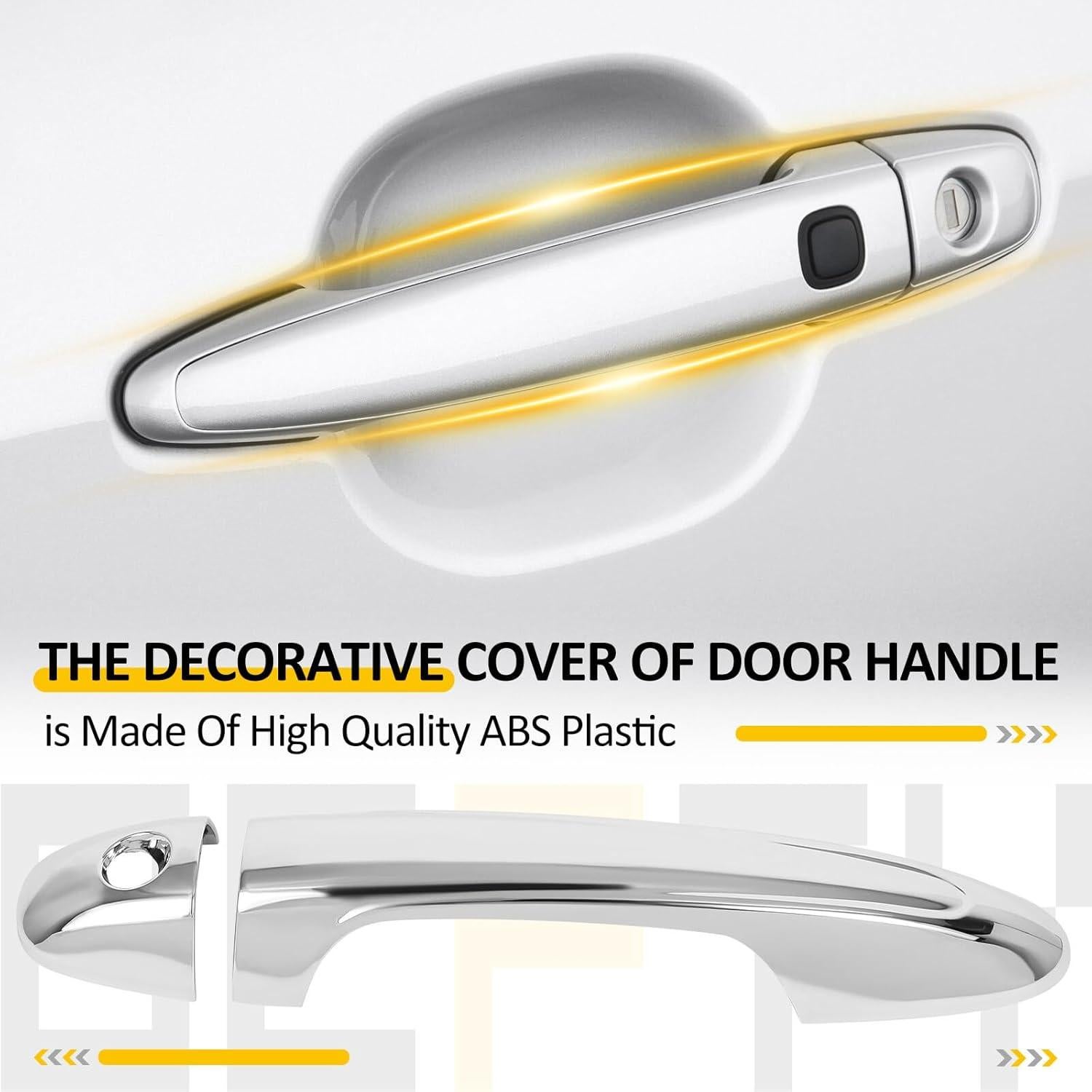 Cubiertas de Manijas de Puerta OCPTY para Toyota RAV4 2013-2018