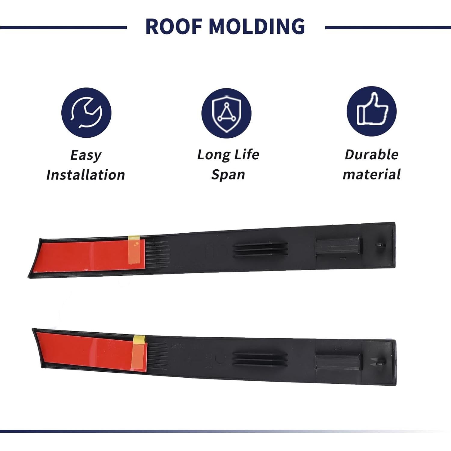 Moldura Techo Trasera Toyota Tundra Doble Cabina 2007-2021